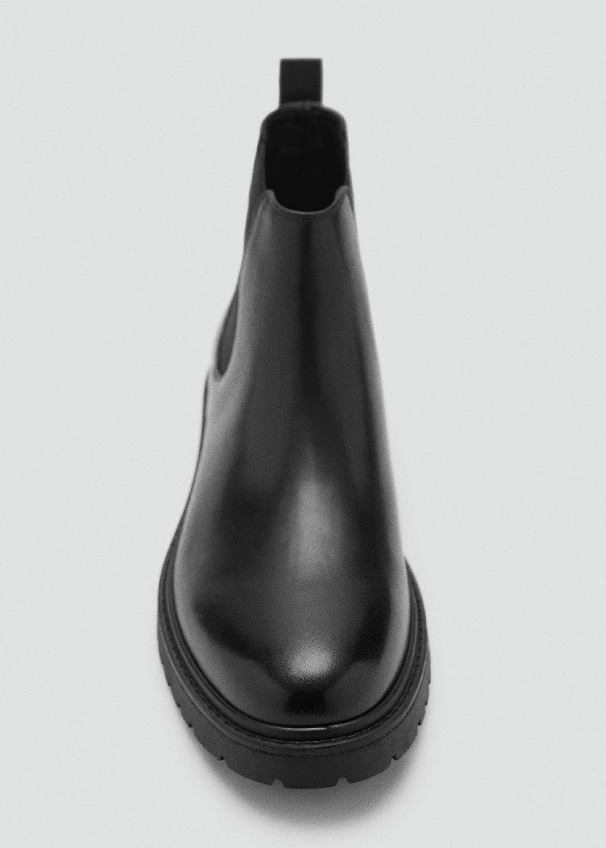 Chelsea leather ankle boots with track sole - Details of the article 3