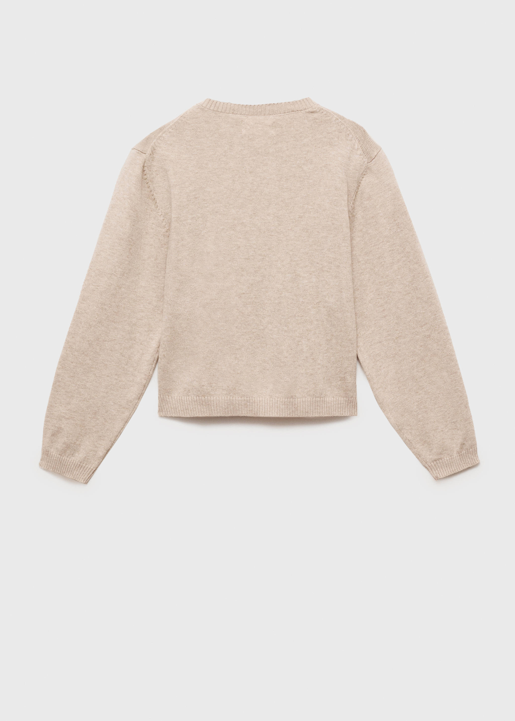 Cardigan maille coton - Verso de l’article