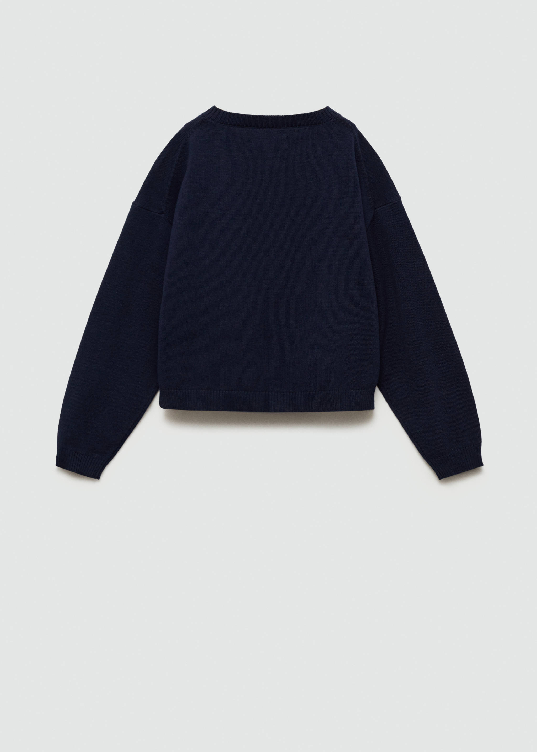 Cardigan maille coton - Verso de l’article