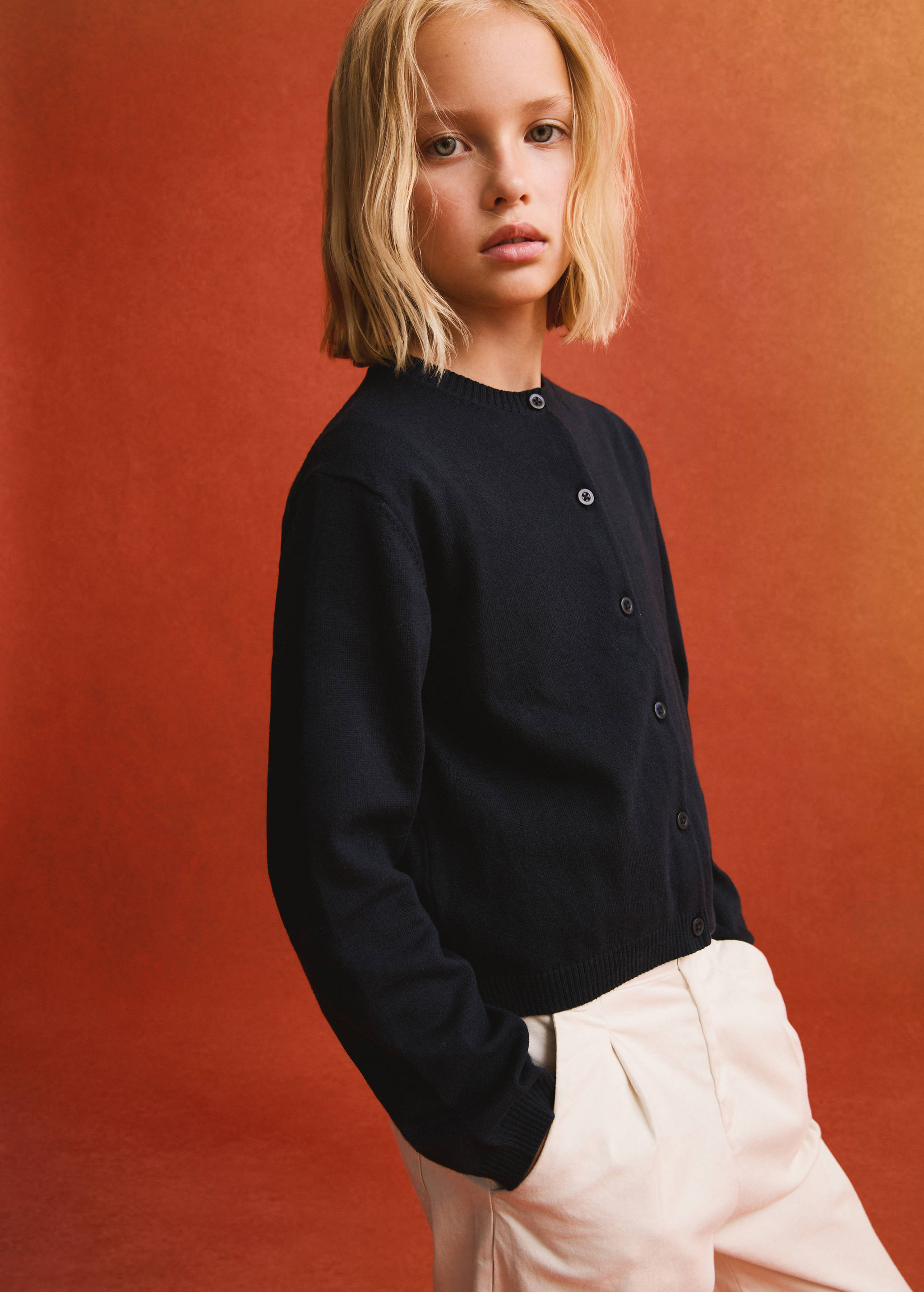 Cotton-blend cardigan - Details of the article 5