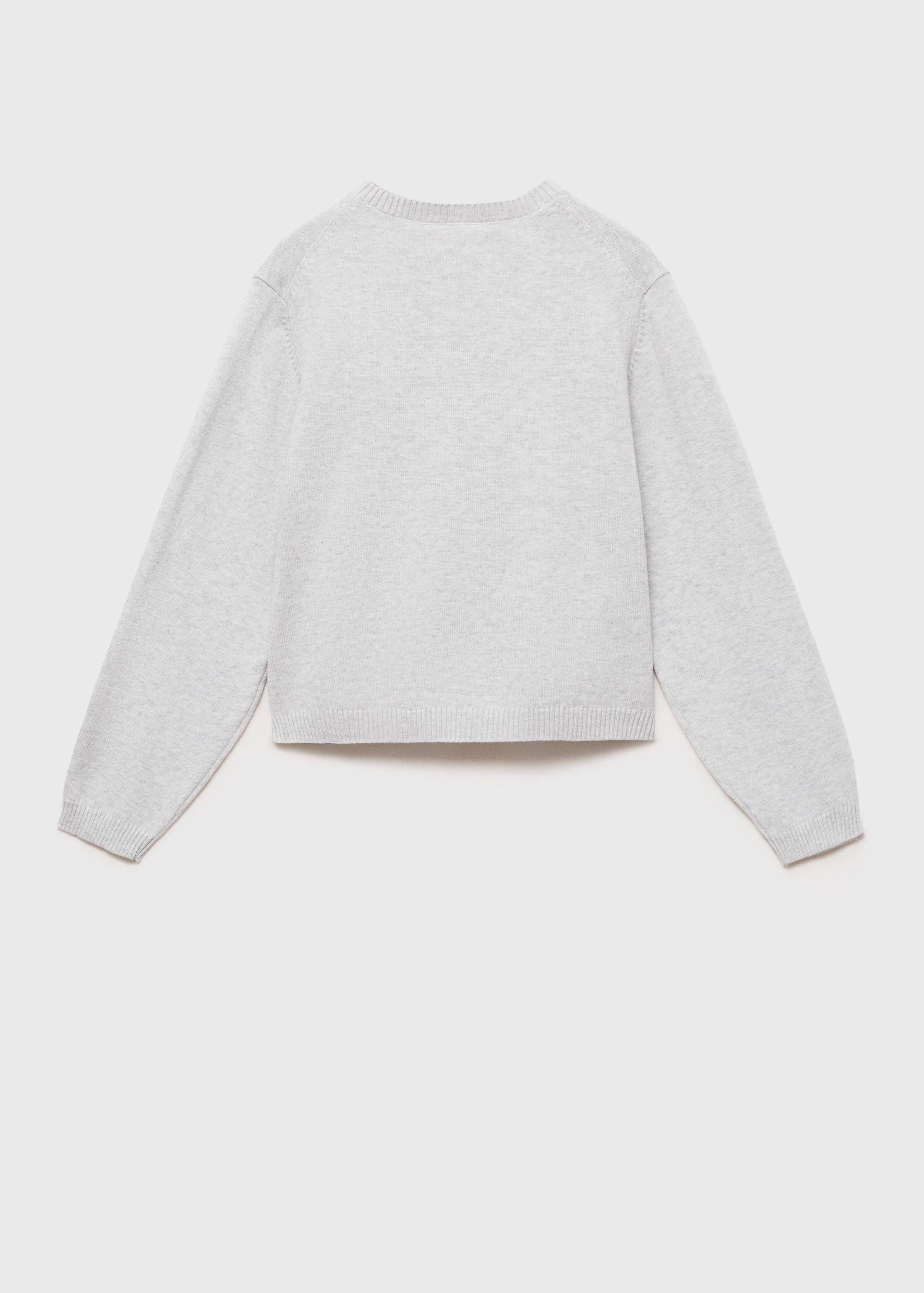 Cardigan maille coton - Verso de l’article