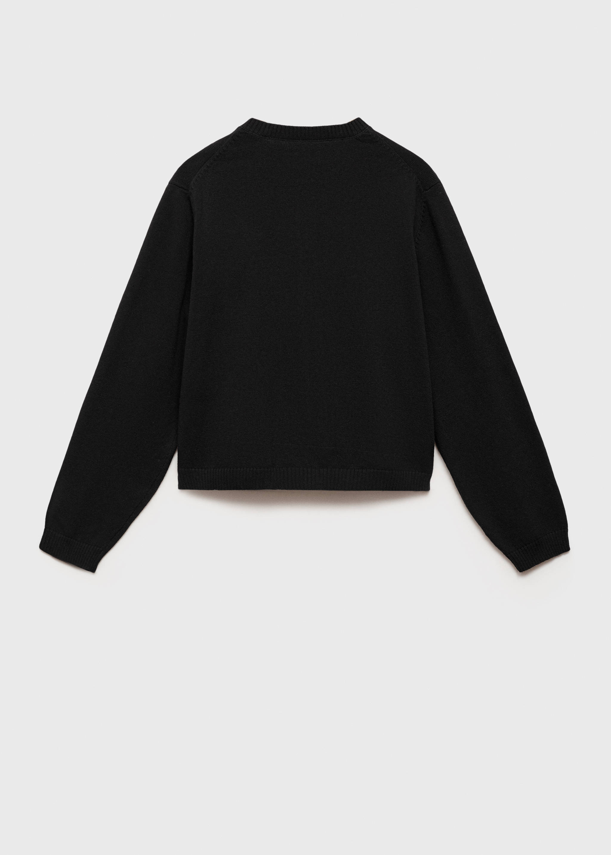 Cardigan maille coton - Verso de l’article