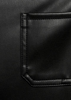Faux-leather trousers — Black 6
