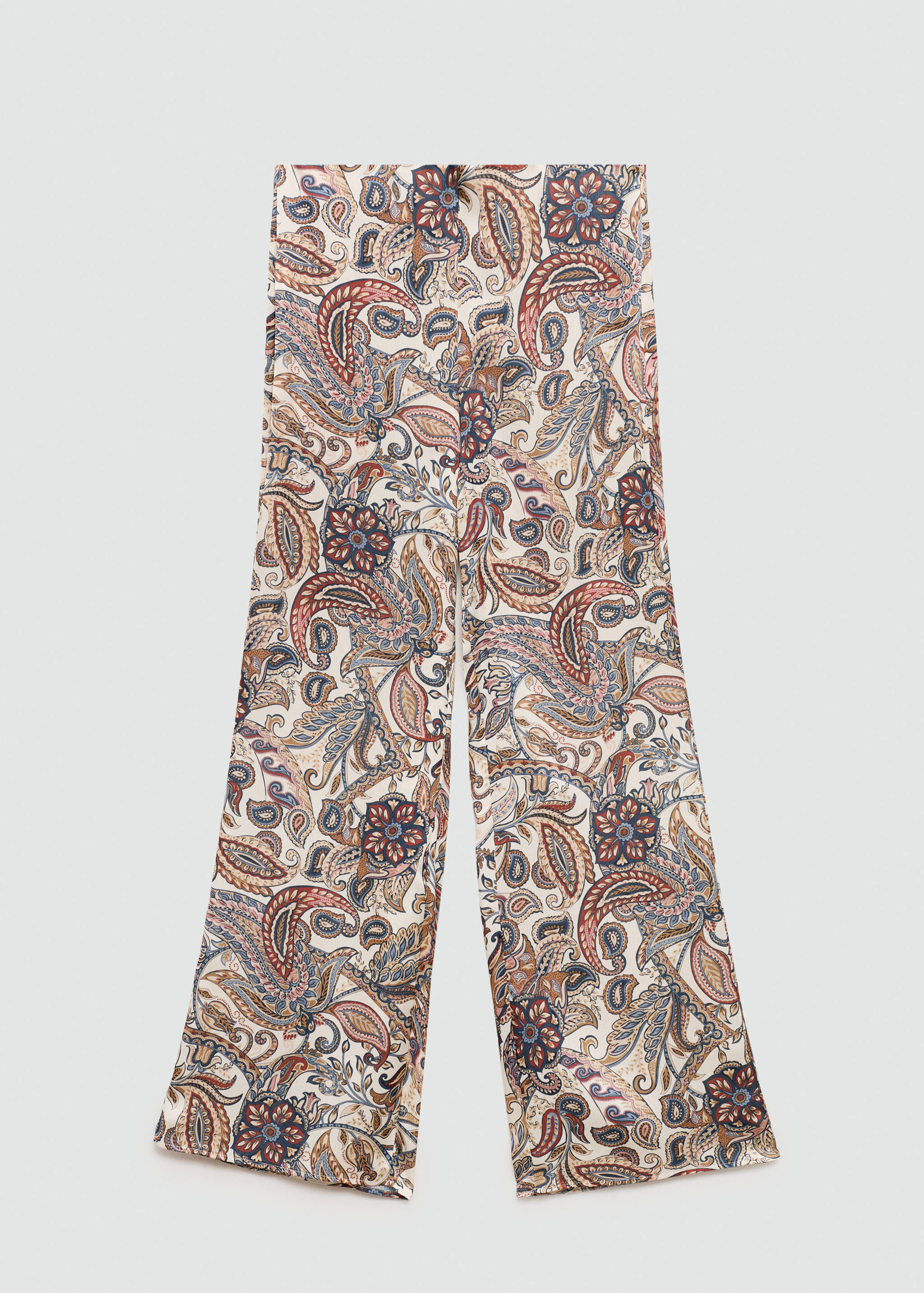 印花轻薄裤装 - null