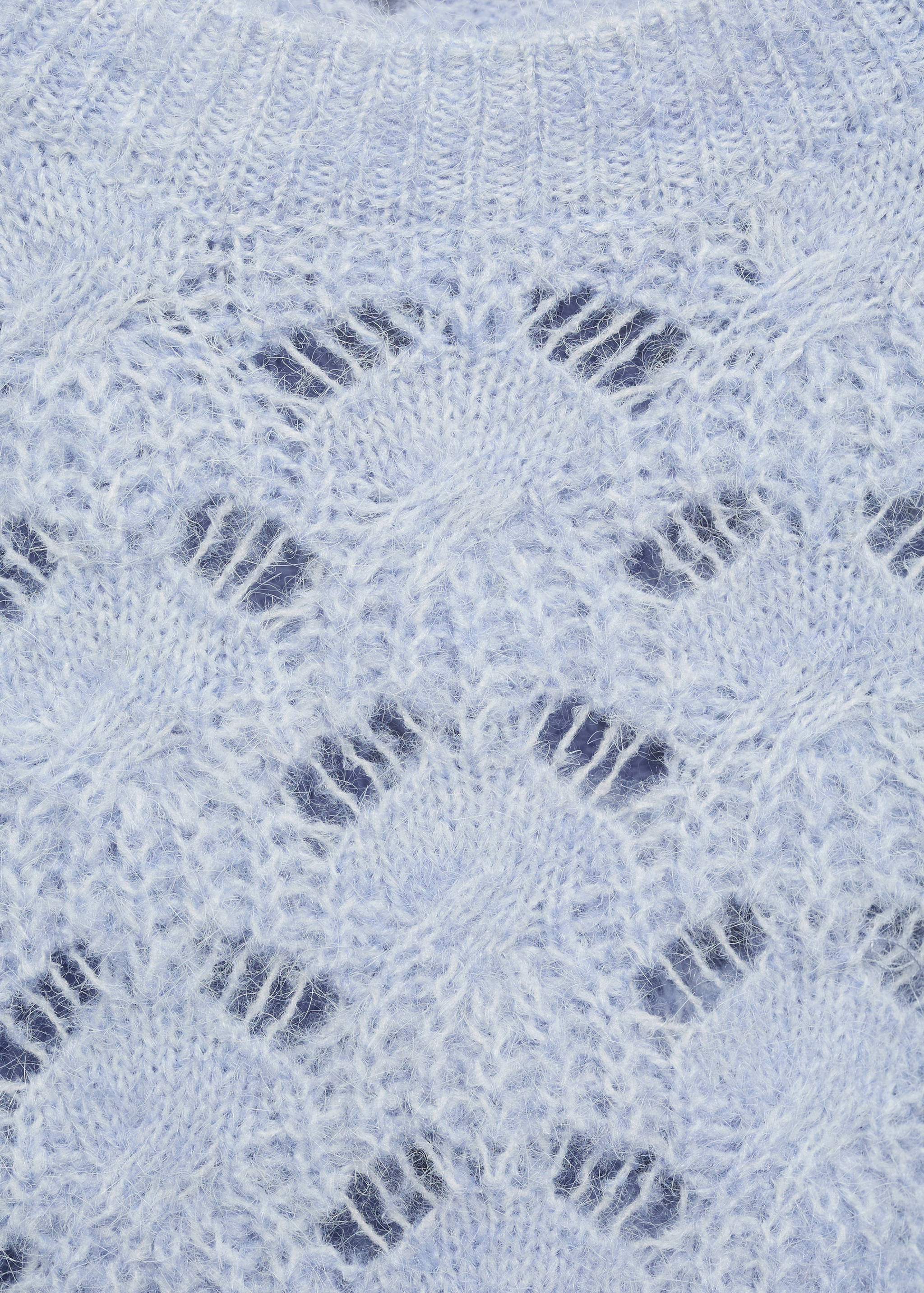 Knit sweater with lace pattern - Details of the article 8