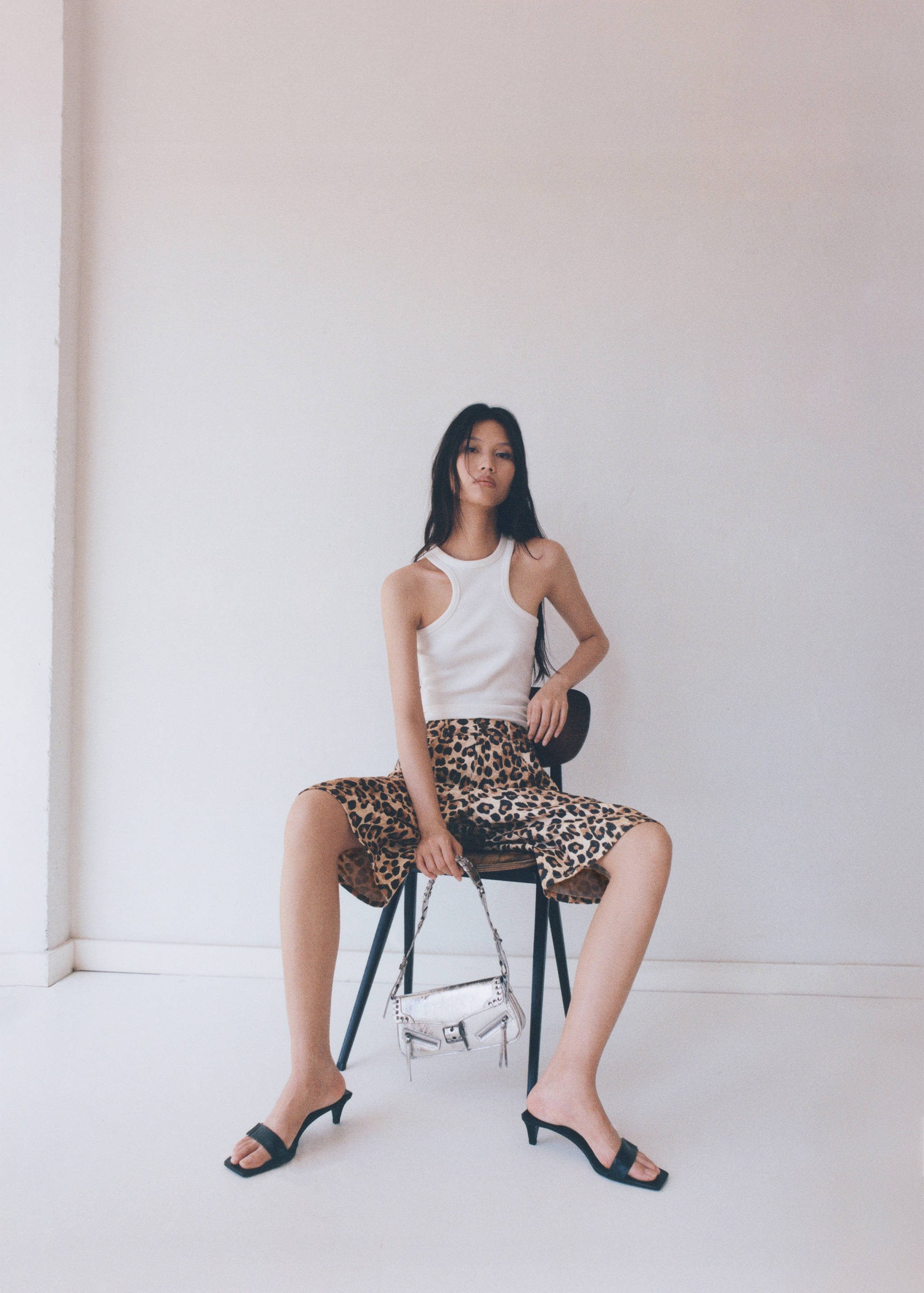 Top côtelé en coton - Détail de l'article 6