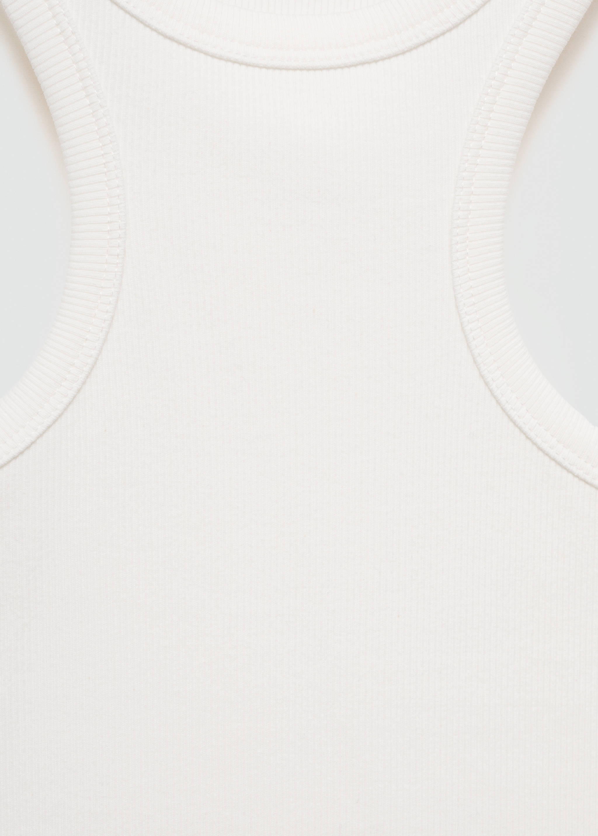 Top côtelé en coton - Détail de l'article 8