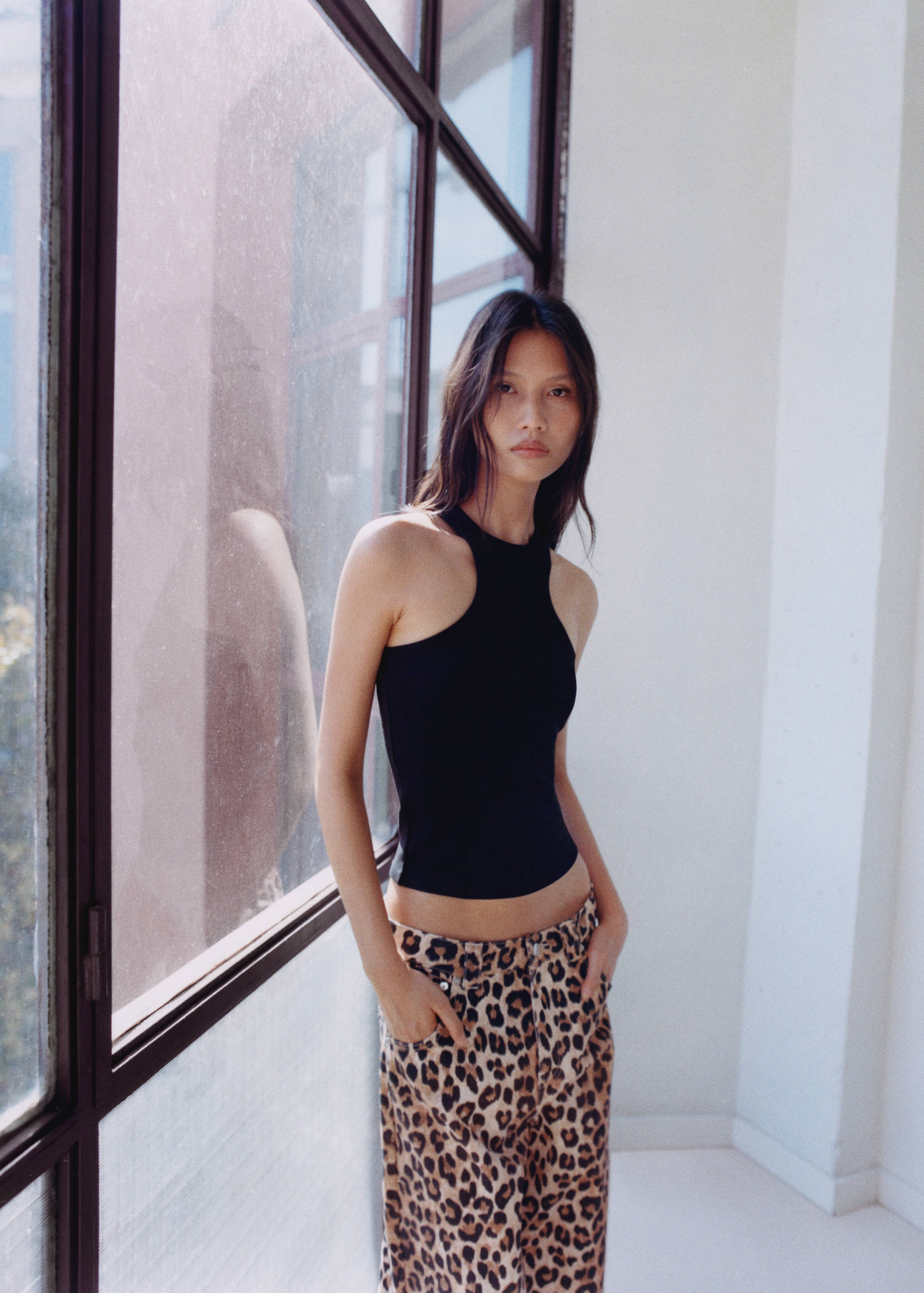 Top côtelé en coton - Détail de l'article 6