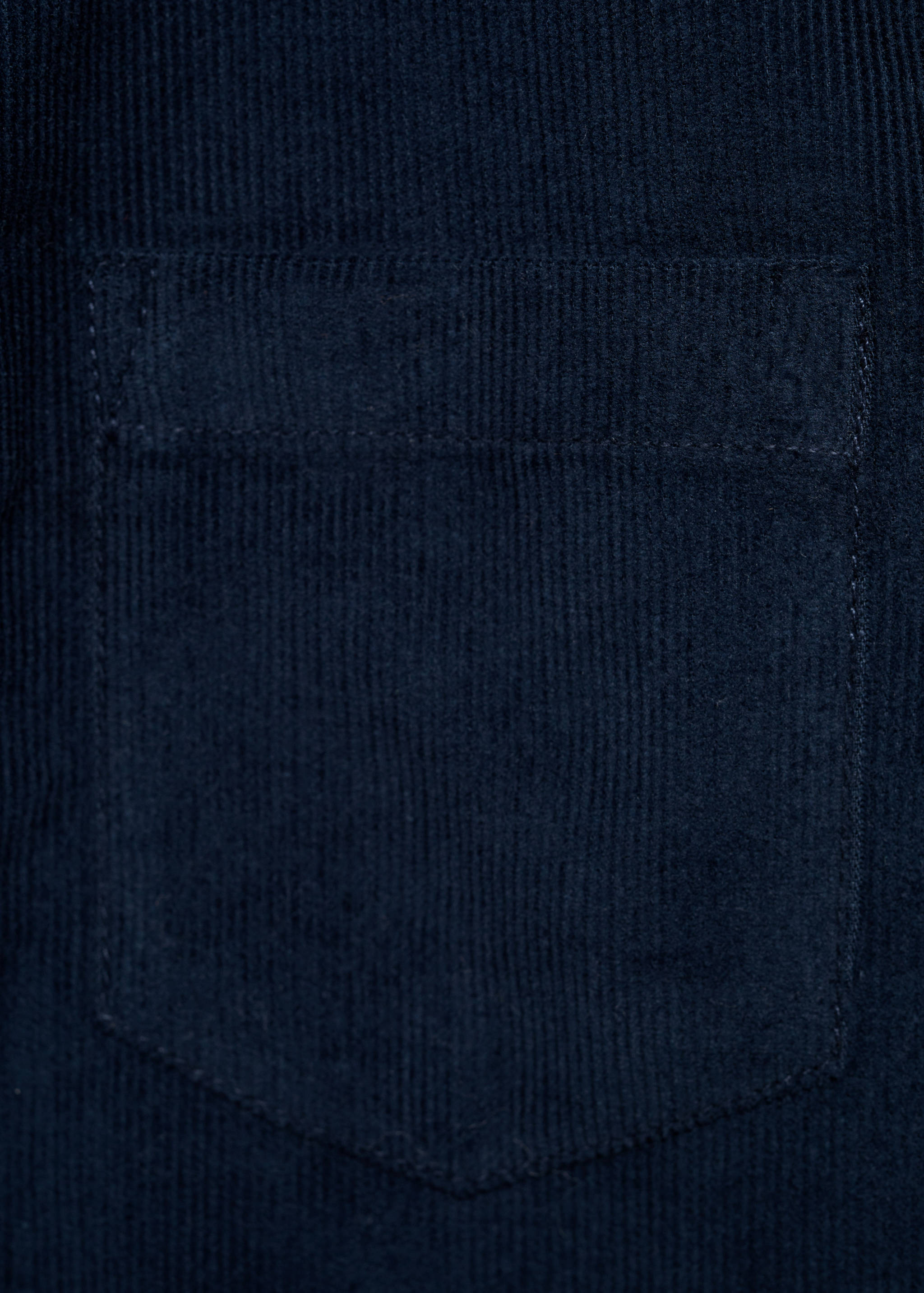 Рубашка regular fit из вельвета - Деталь изделия 0