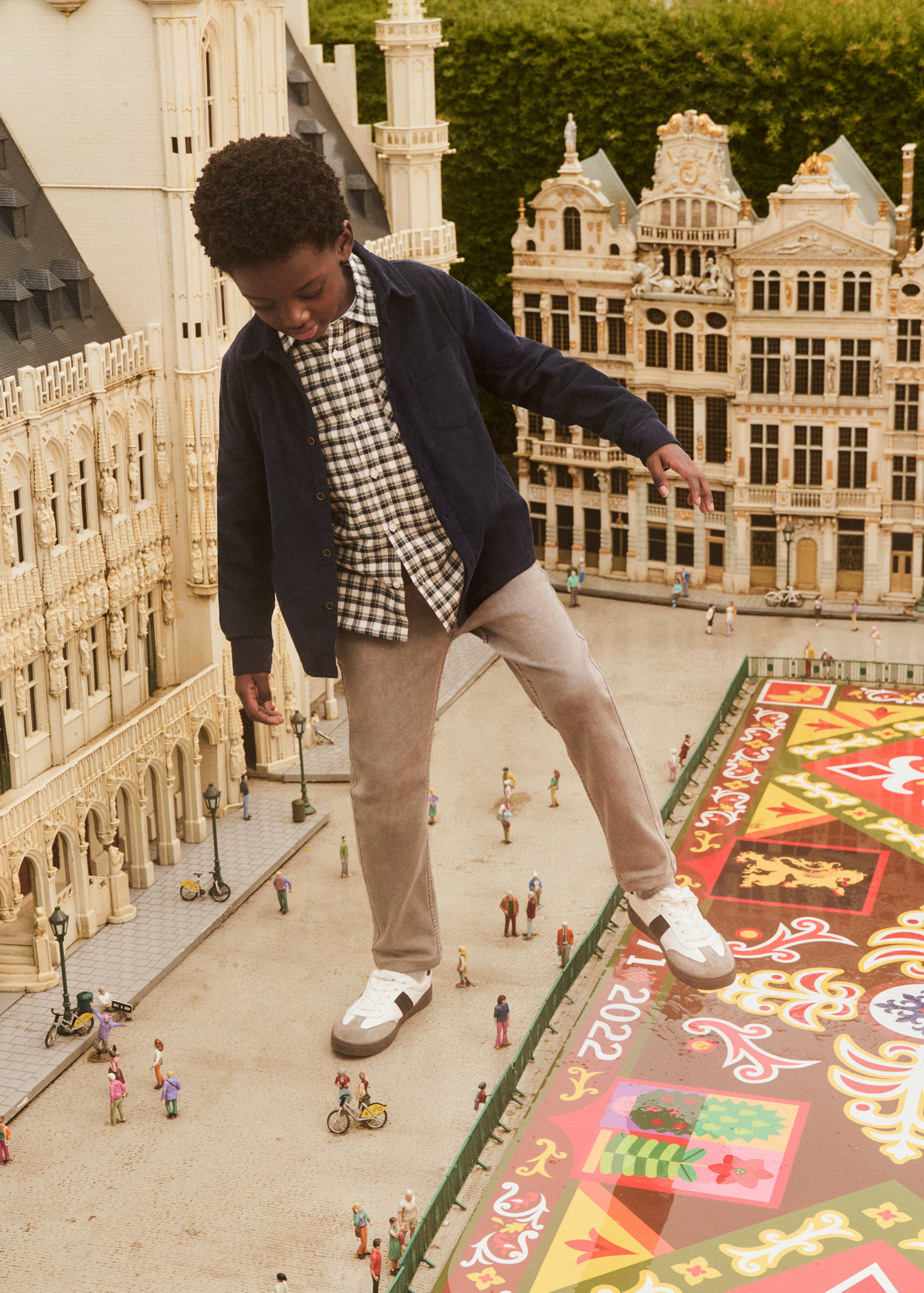 Πουκάμισο κοτλέ regular fit - Λεπτομέρεια του προϊόντος 5