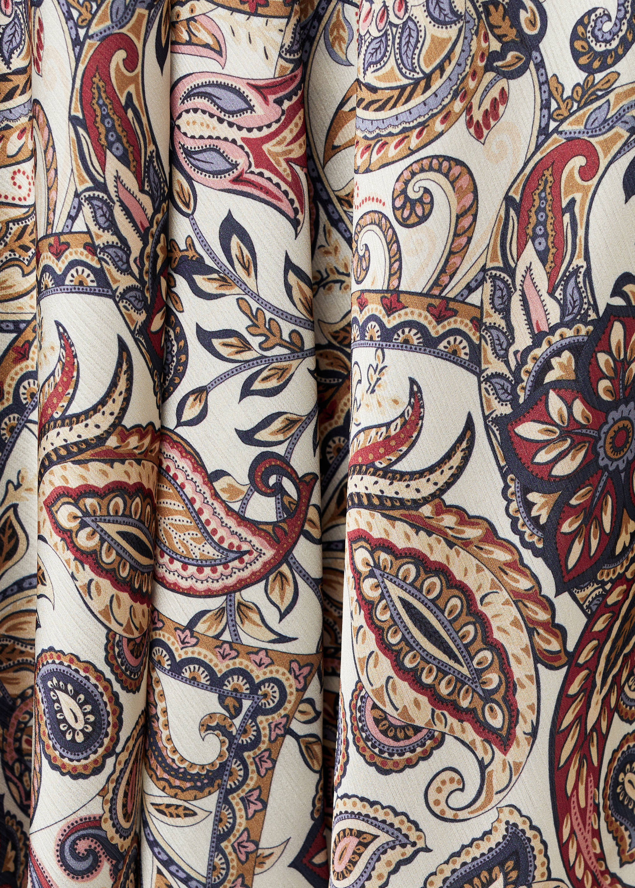 Printed bow dress - Details of the article 0