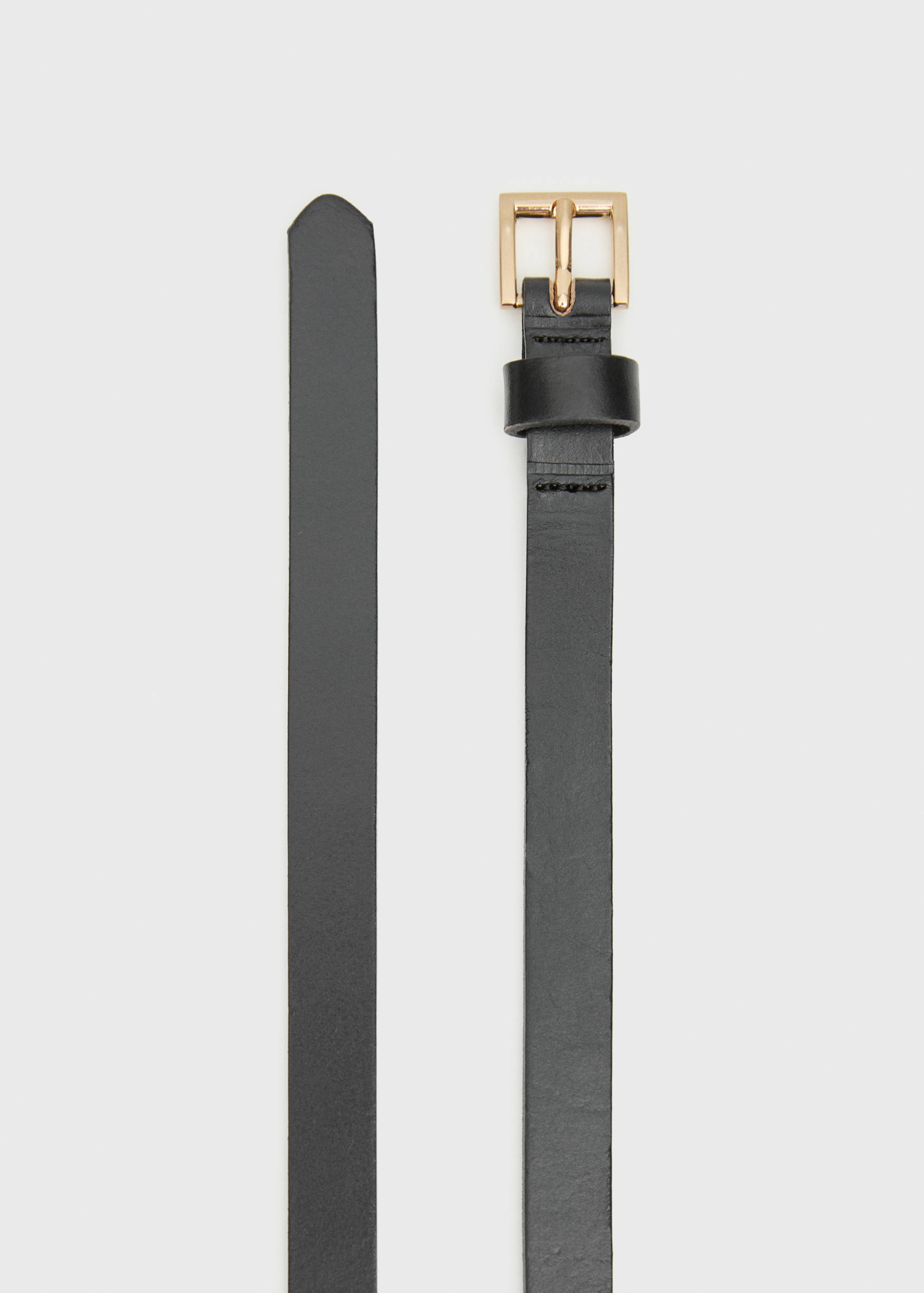 Cinturón 100% piel fino doble vuelta - Detalle del artículo 1