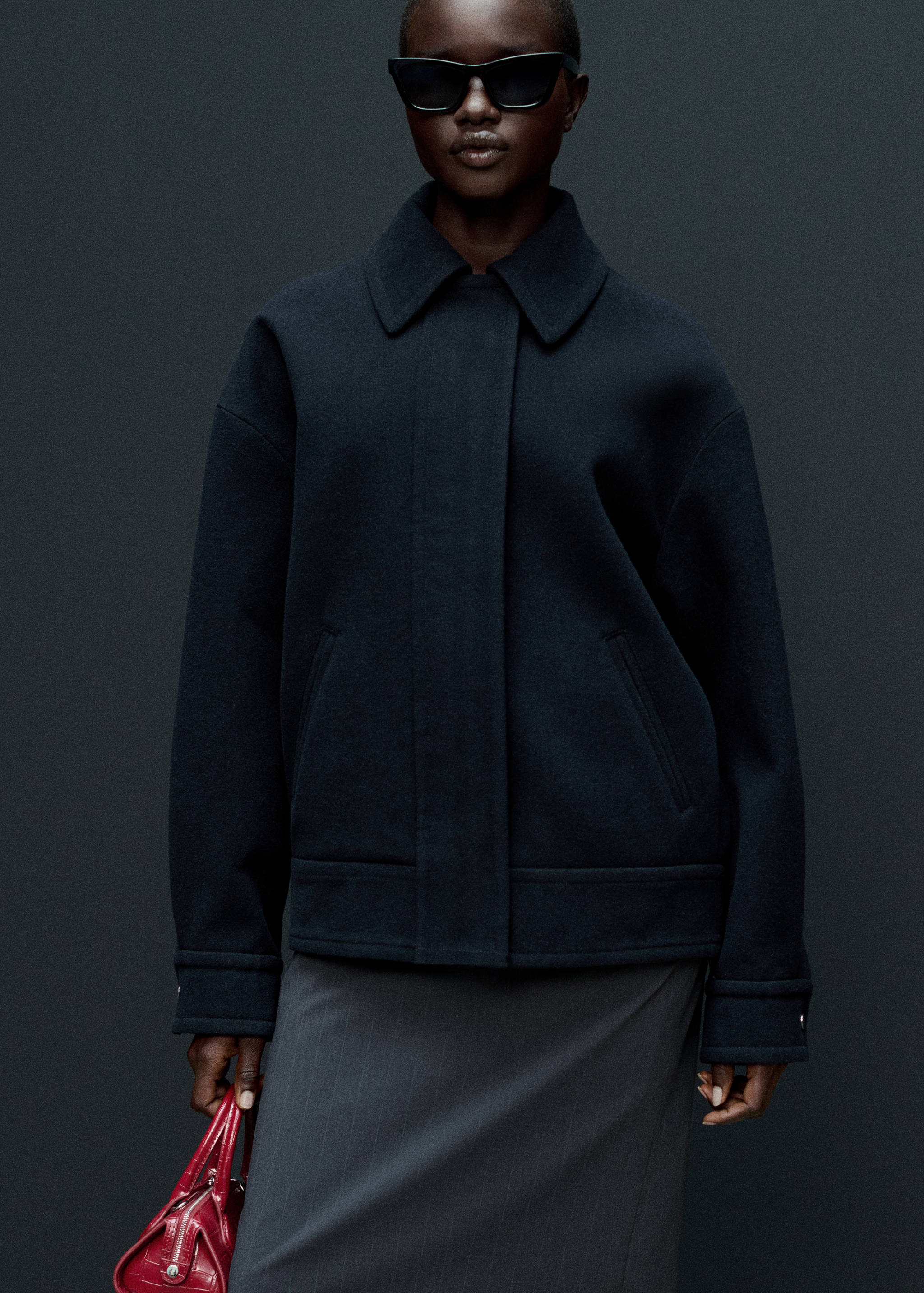 Oversize wool jacket - Details of the article 6