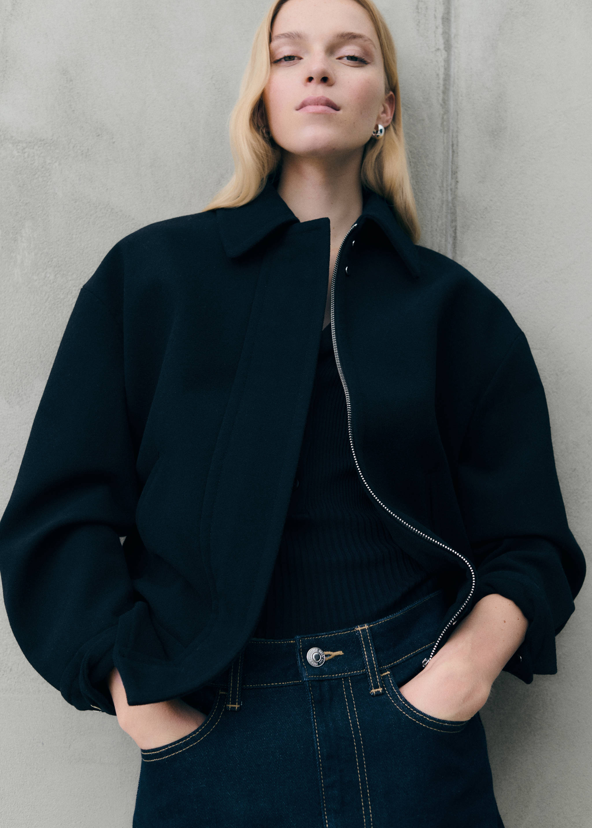 Oversize wool jacket - Details of the article 7