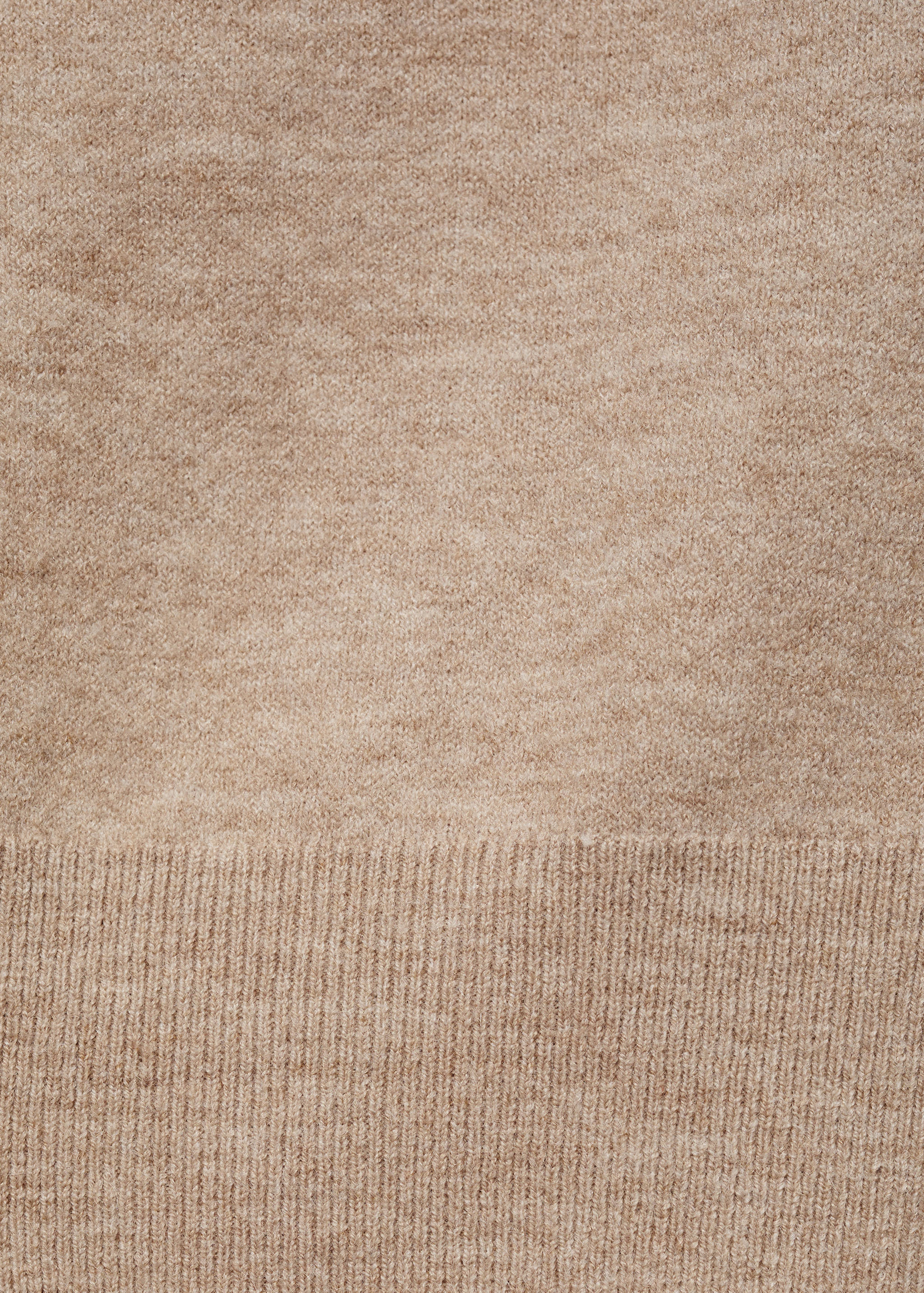 Round-neck buttoned cardigan - Details of the article 0