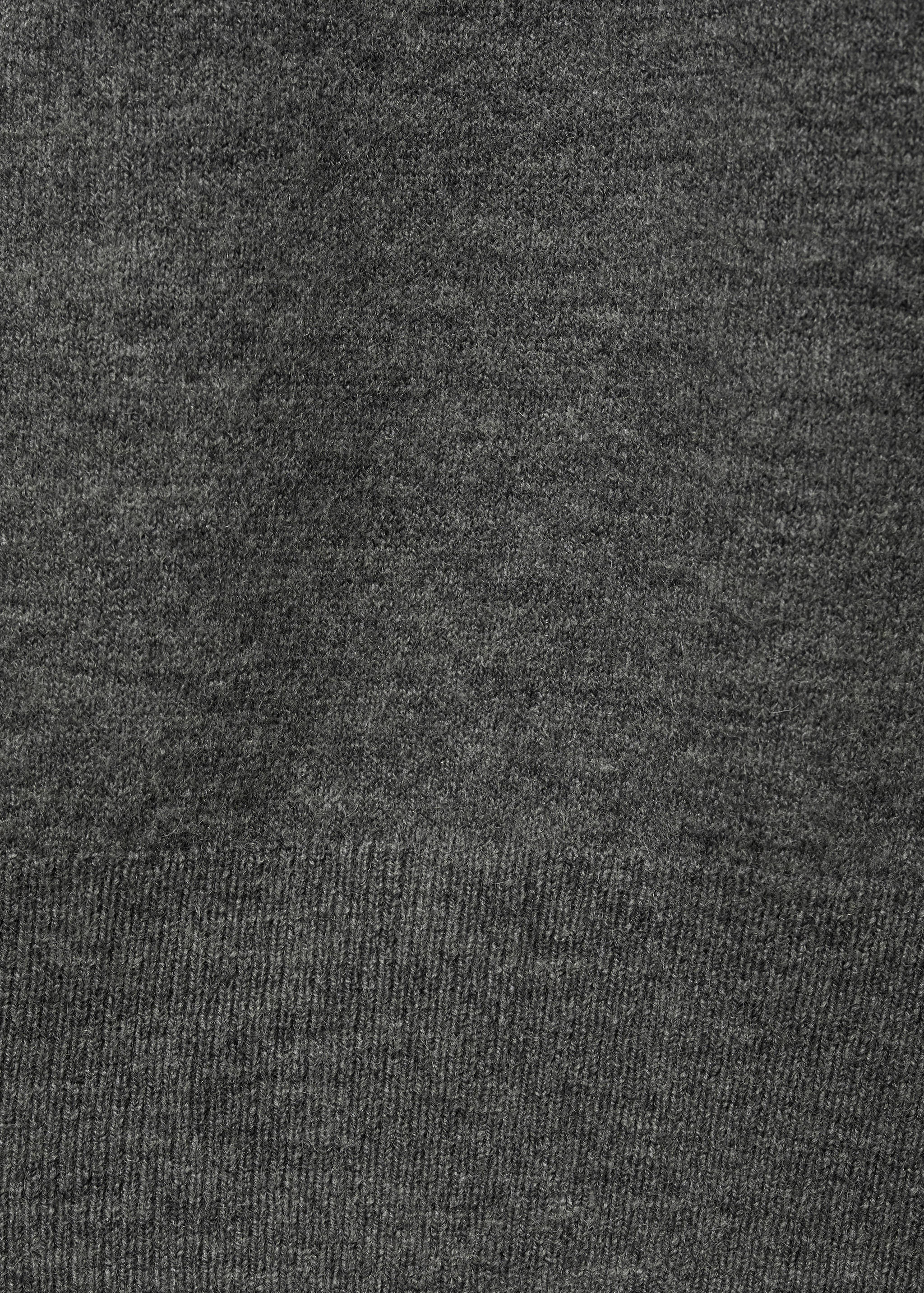 Round-neck buttoned cardigan - Details of the article 0