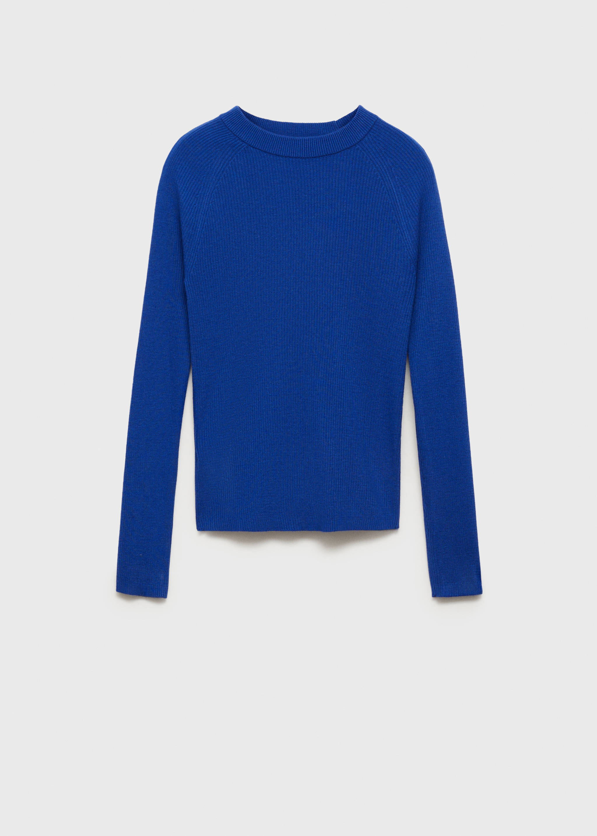 Fine ribbed-knit sweater - Article without model
