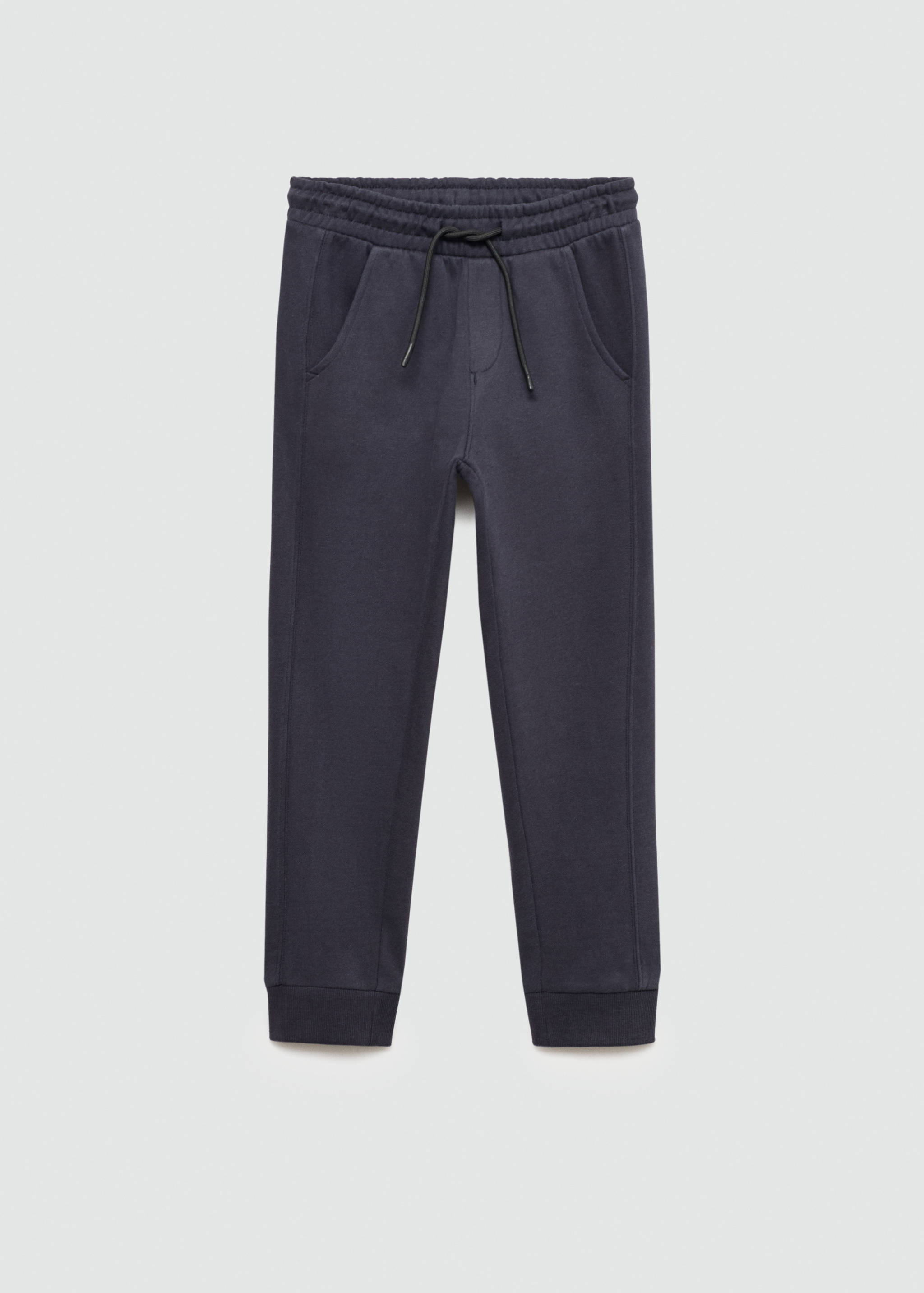 Cotton jogger trousers with pockets - Article without model