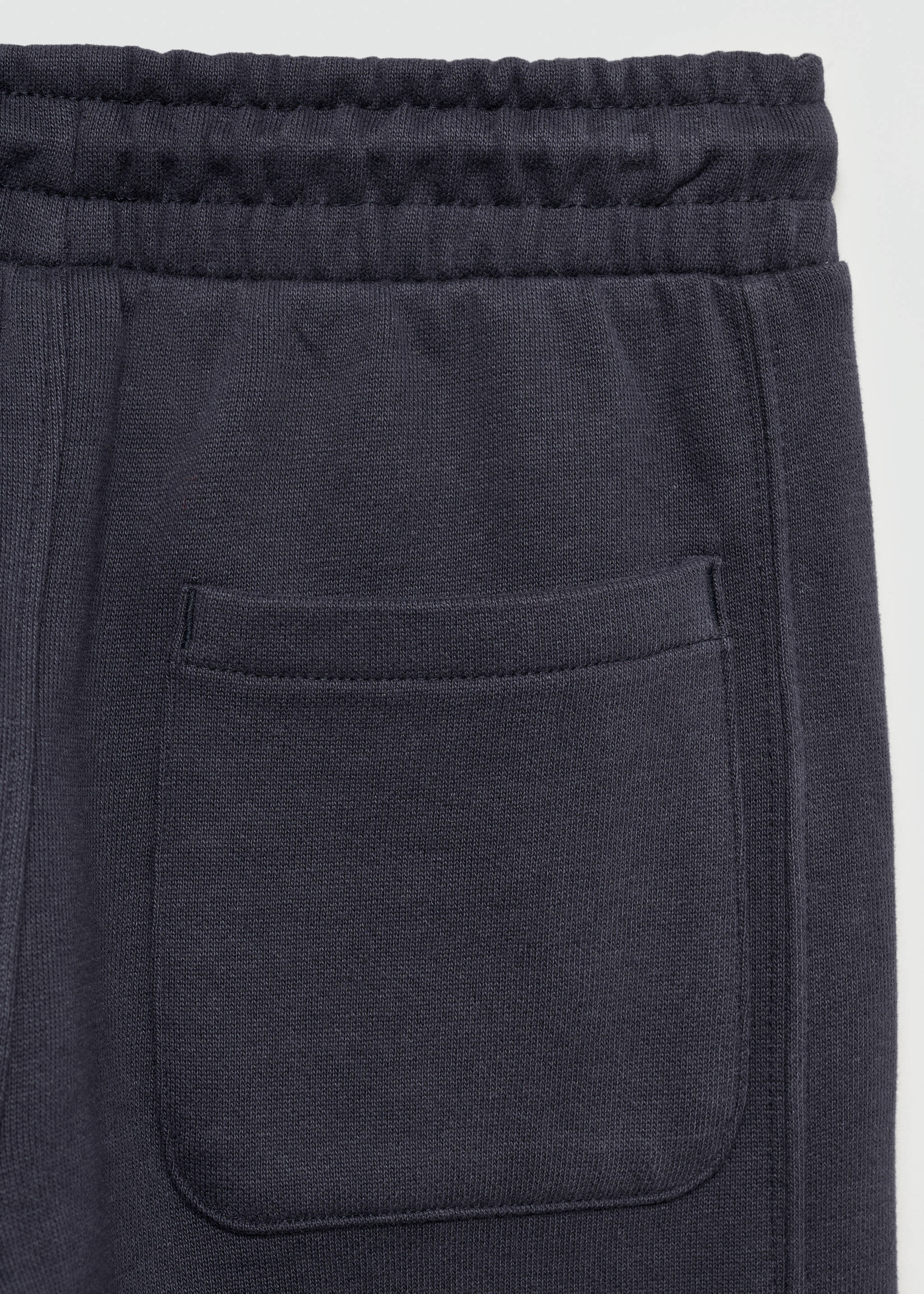 Cotton jogger trousers with pockets - Details of the article 0