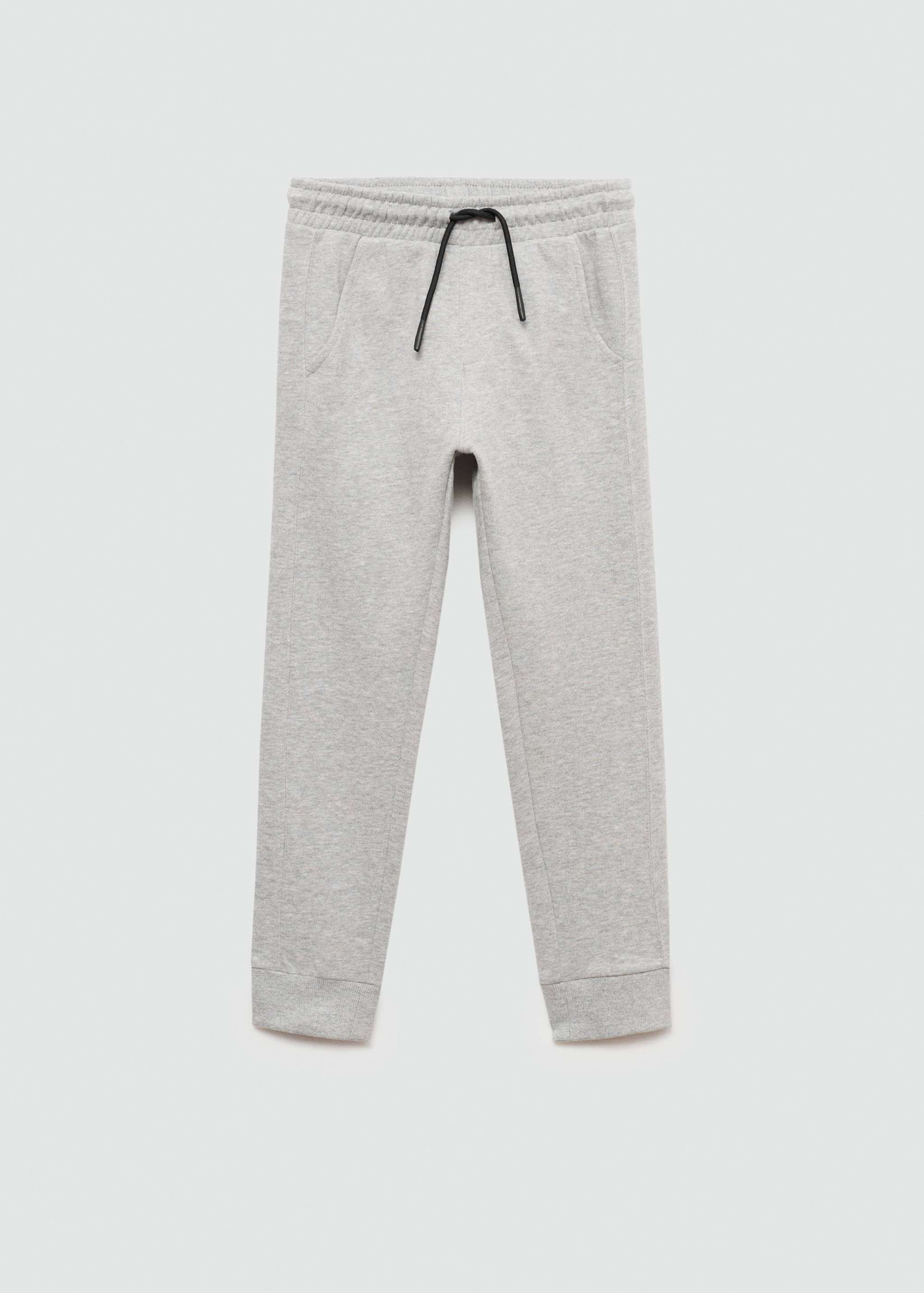 Cotton jogger trousers with pockets - Article without model