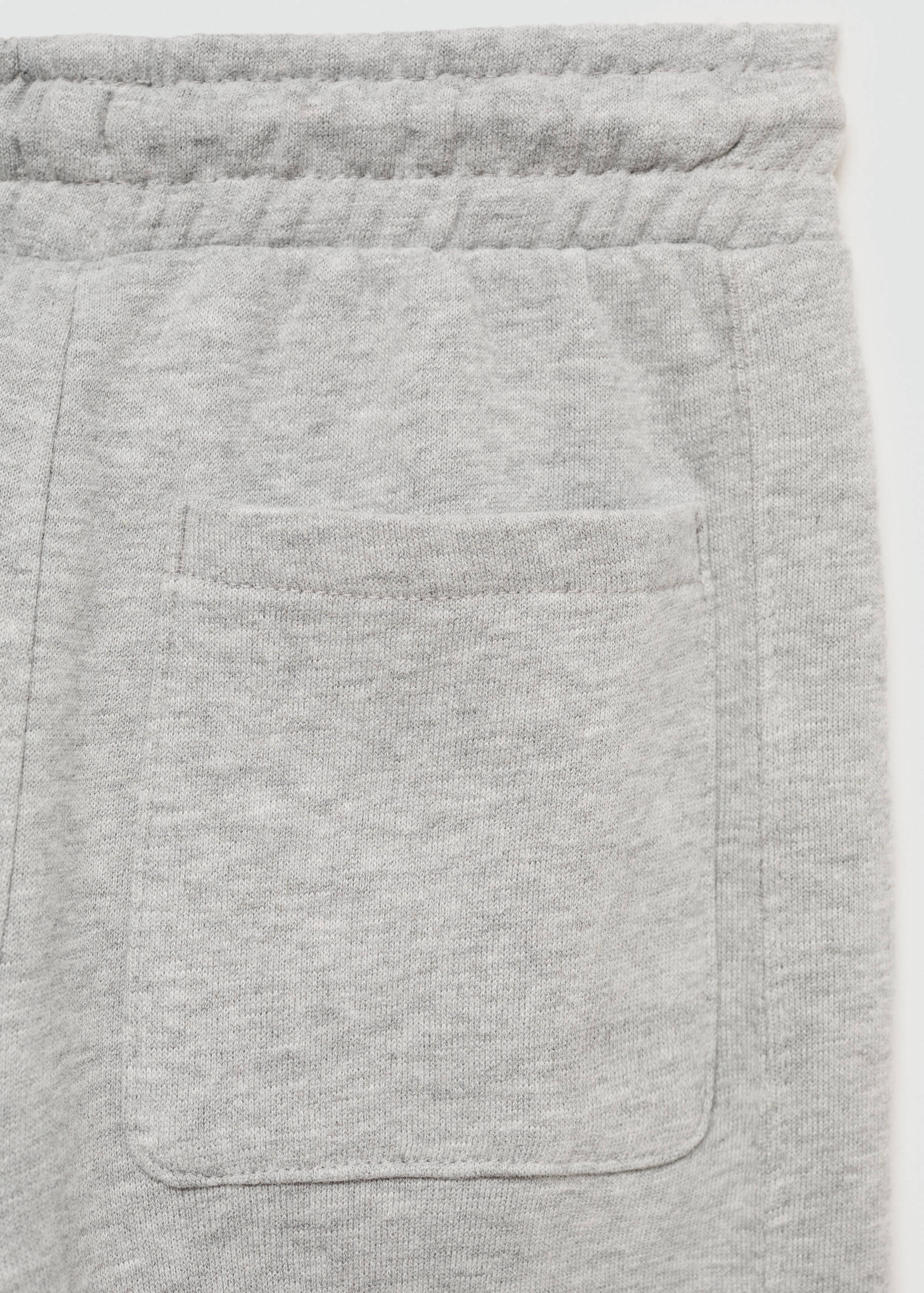 Cotton jogger trousers with pockets - Details of the article 0