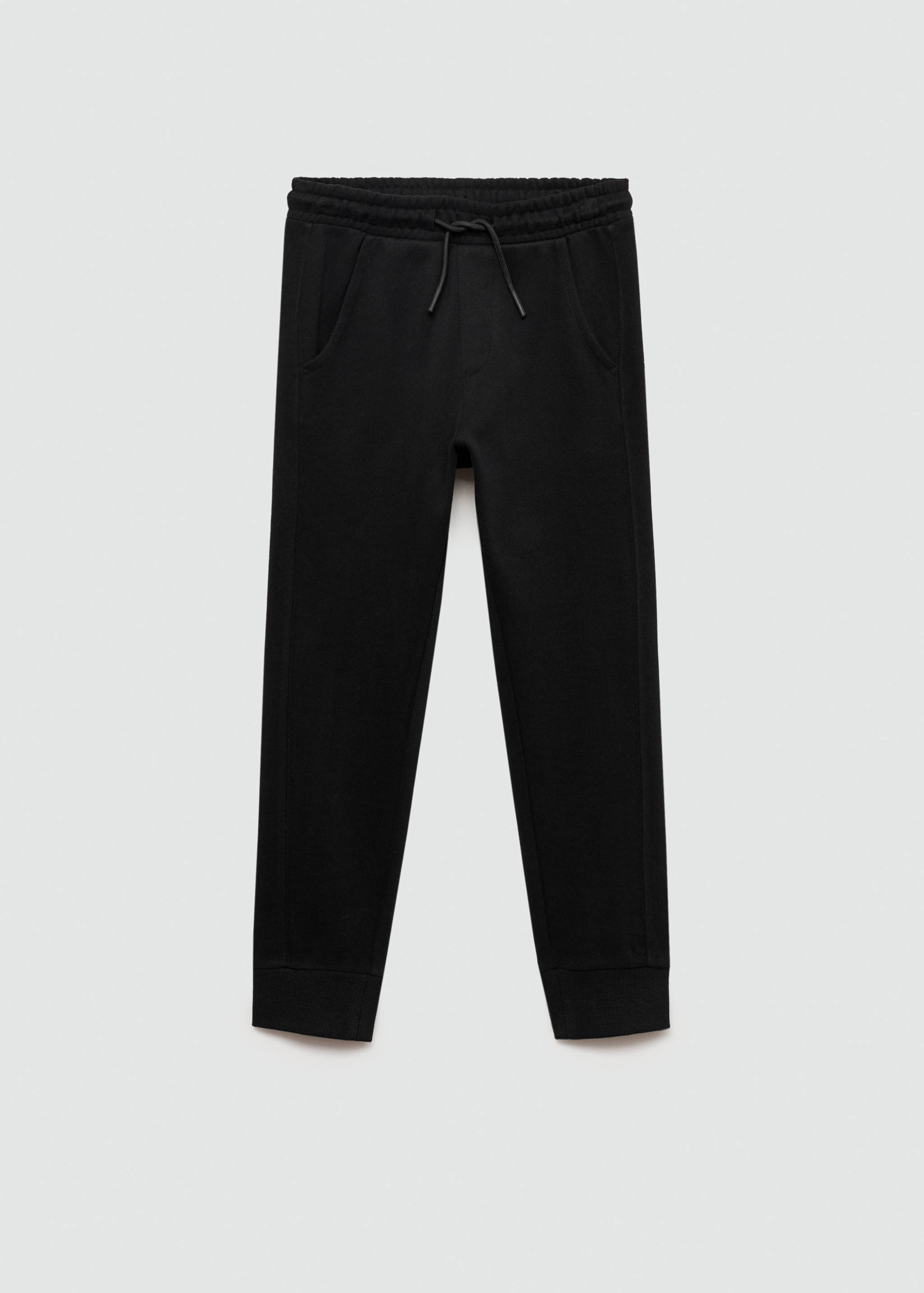 Cotton jogger trousers with pockets - Article without model