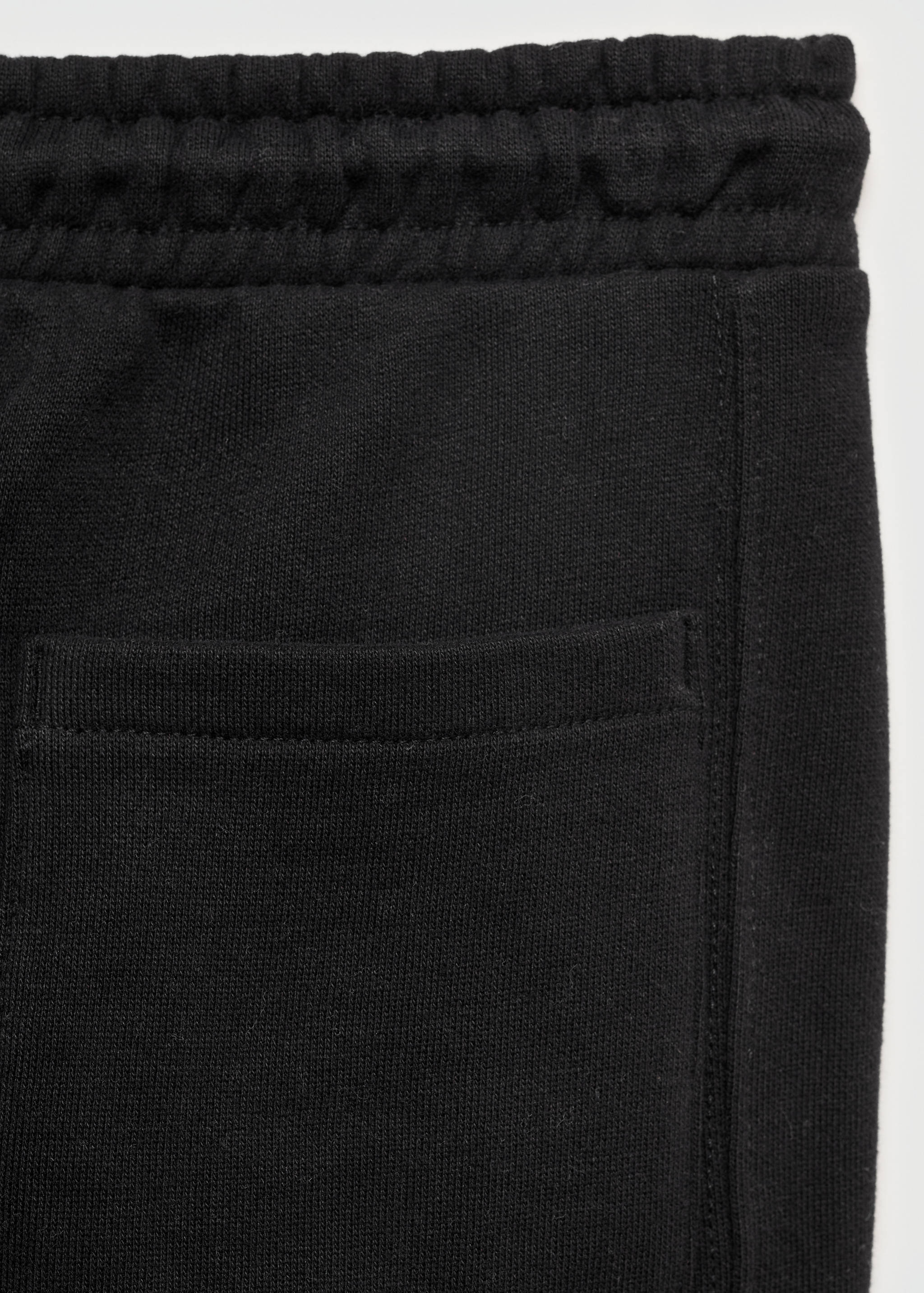 Cotton jogger trousers with pockets - Details of the article 0