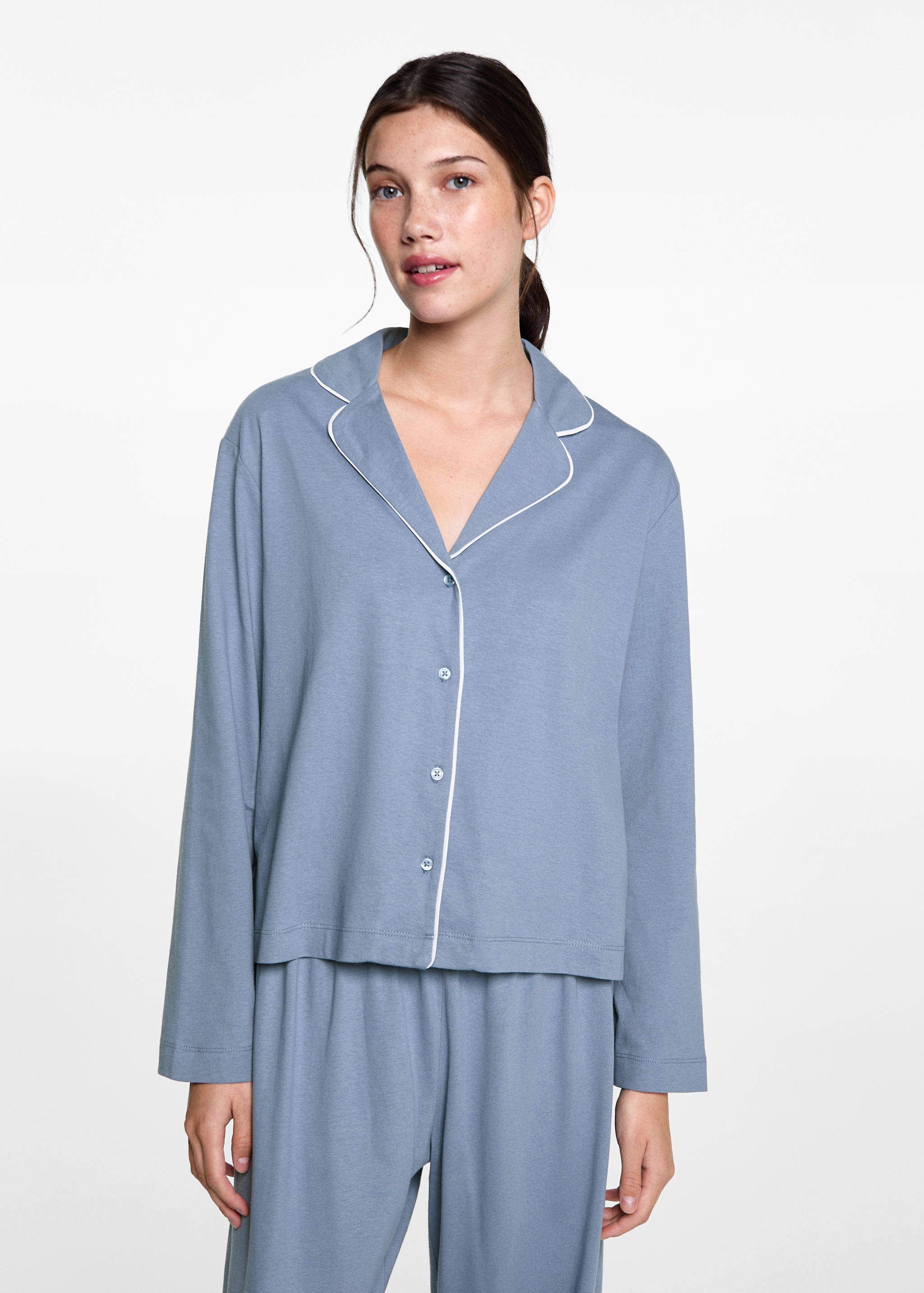 Cotton long pyjamas - Medium plane
