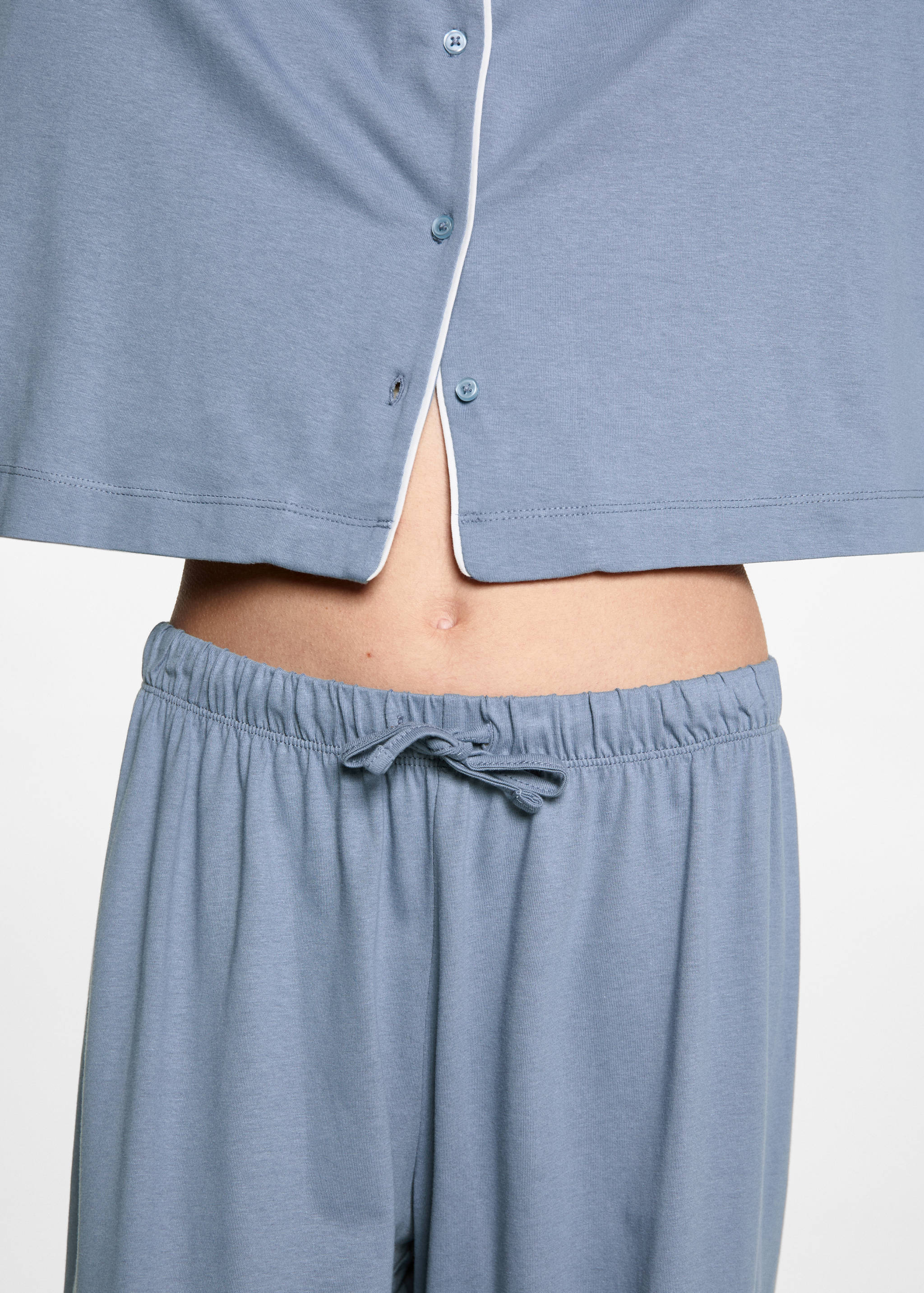 Cotton long pyjamas - Details of the article 6