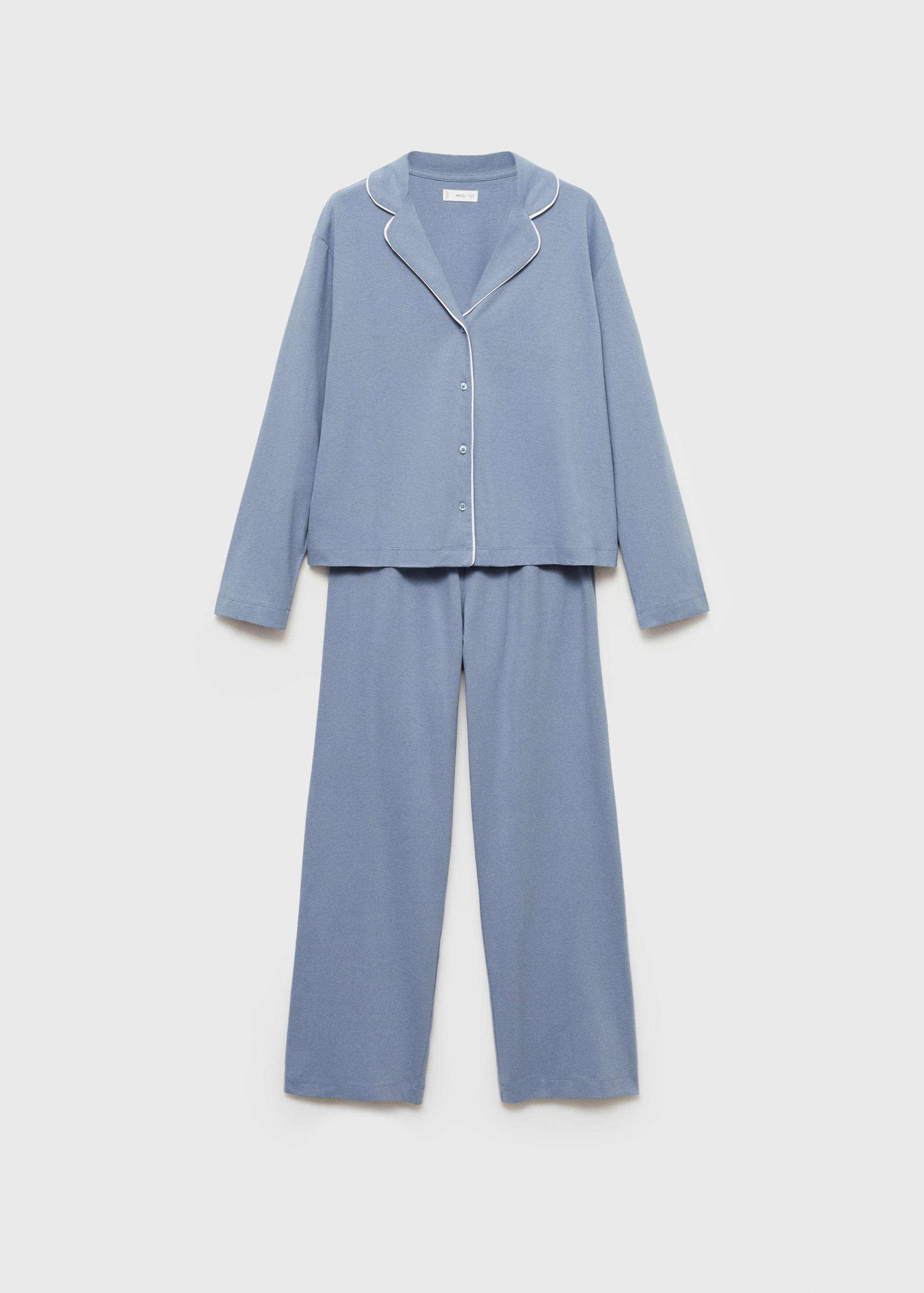 Cotton long pyjamas - Article without model