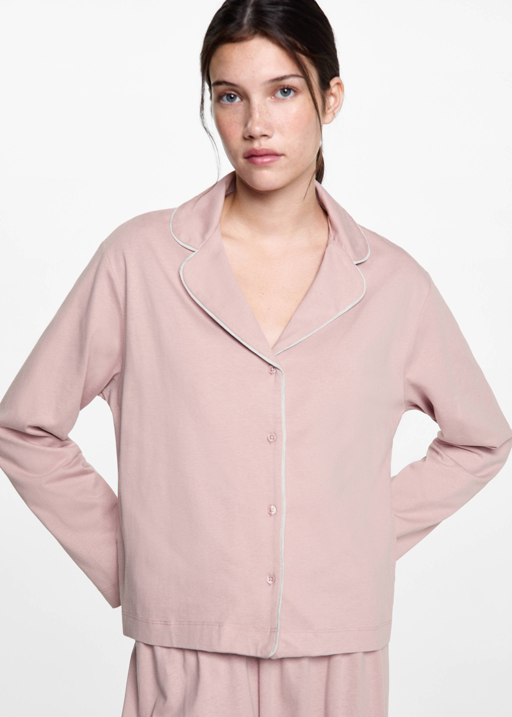 Cotton long pyjamas - Medium plane