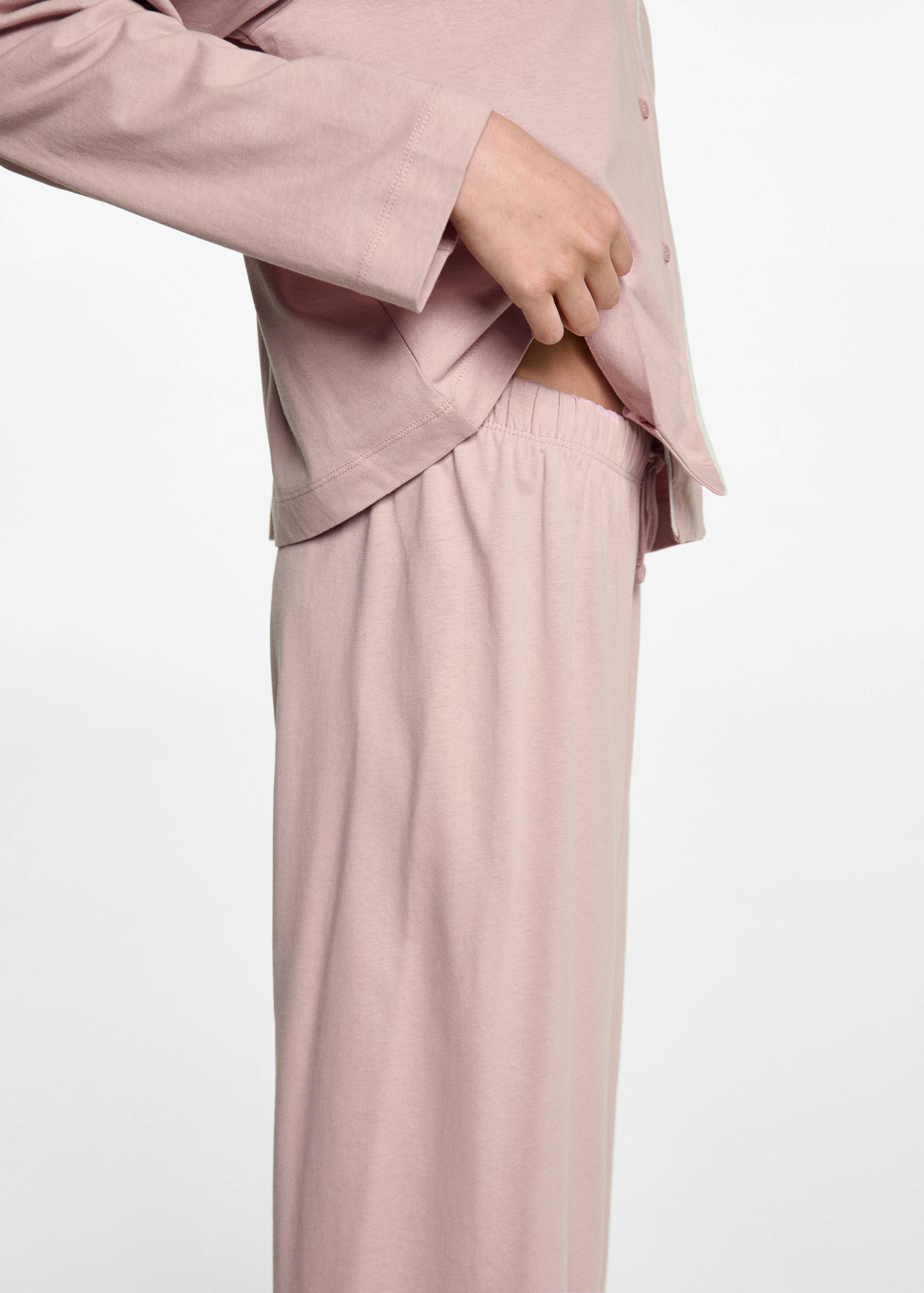 Cotton long pyjamas - Details of the article 6