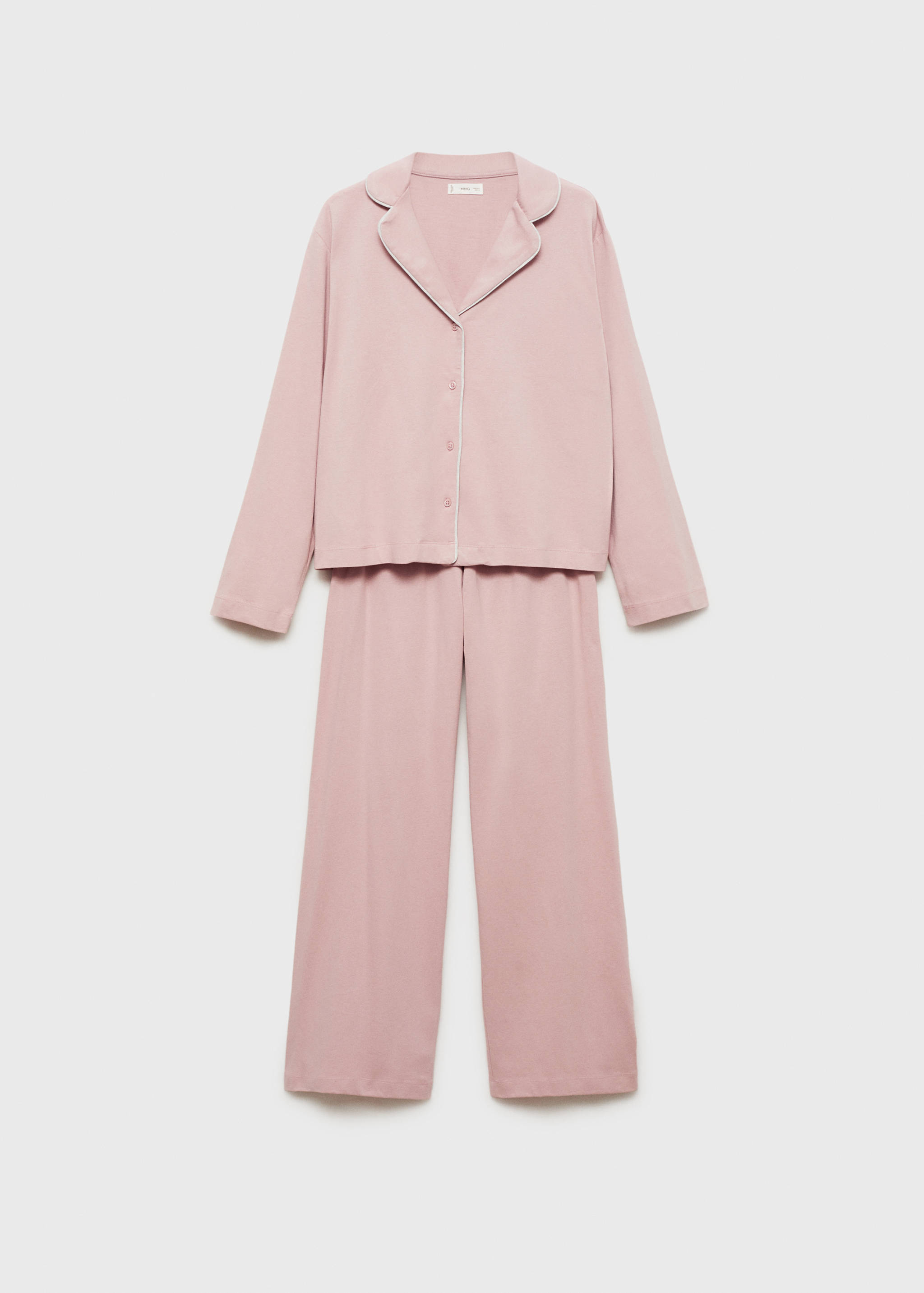 Cotton long pyjamas - Article without model