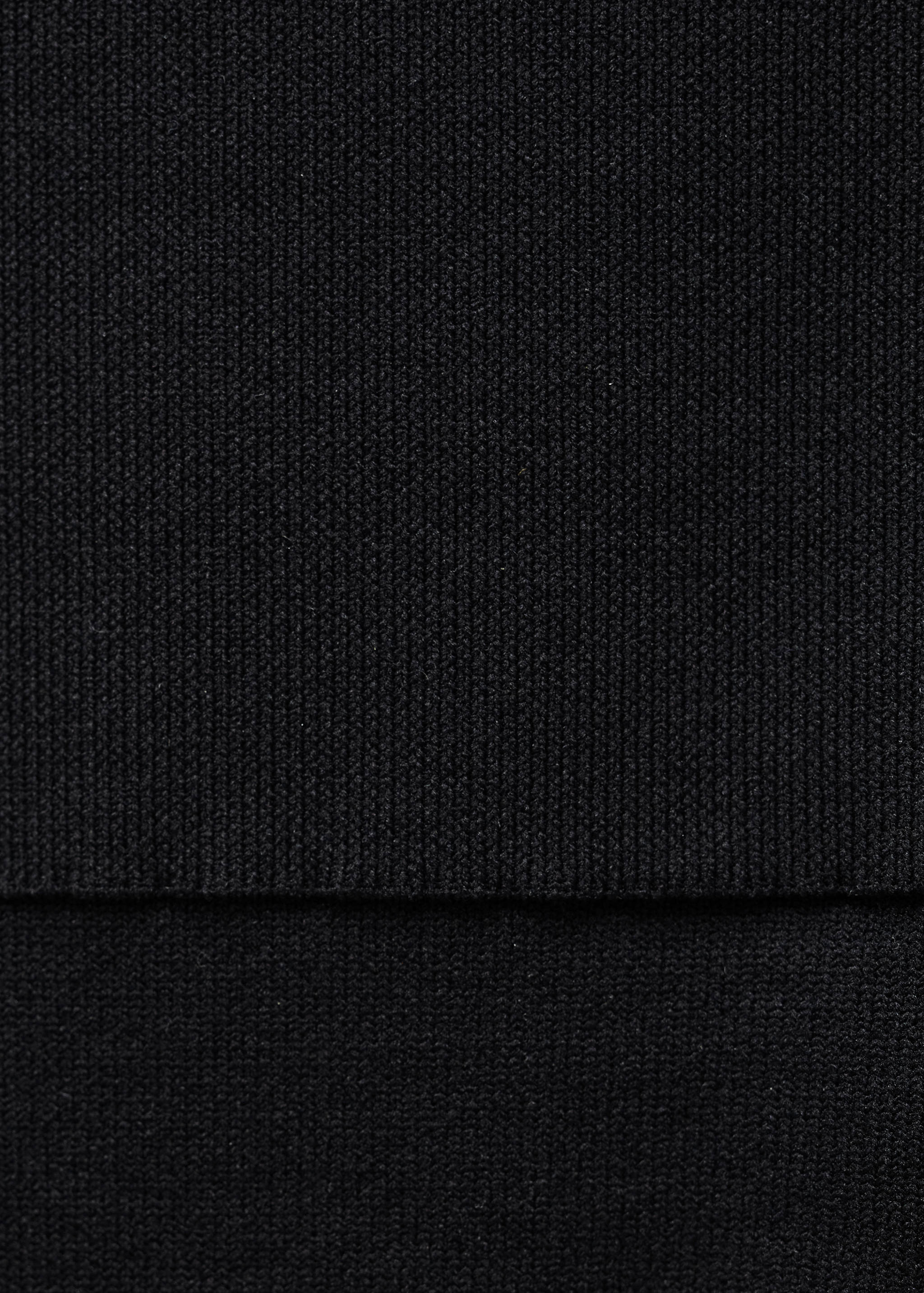 Knitted bodysuit with open back - Details of the article 0