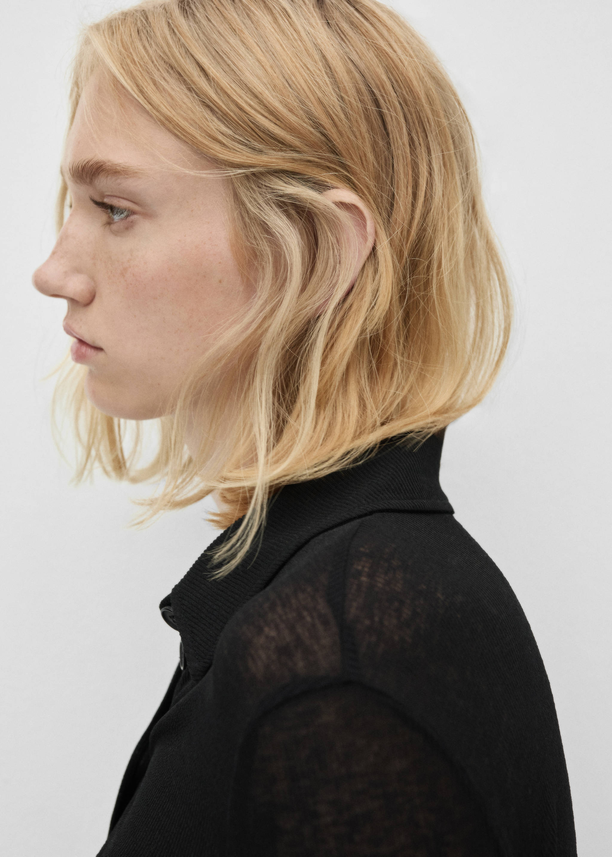 Camisa entallada manga larga - Detalle del artículo 1