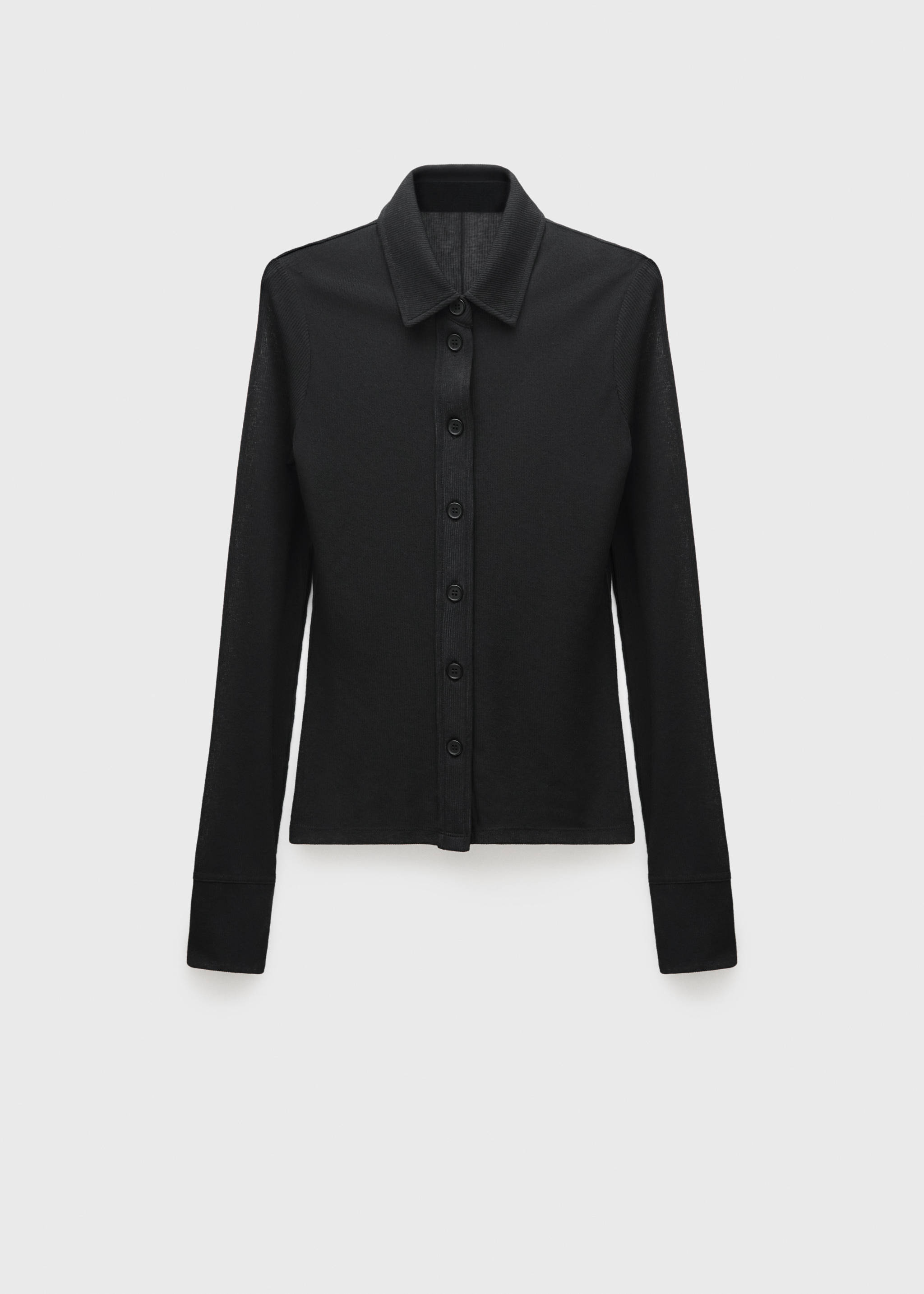 Camisa entallada manga larga - Artículo sin modelo