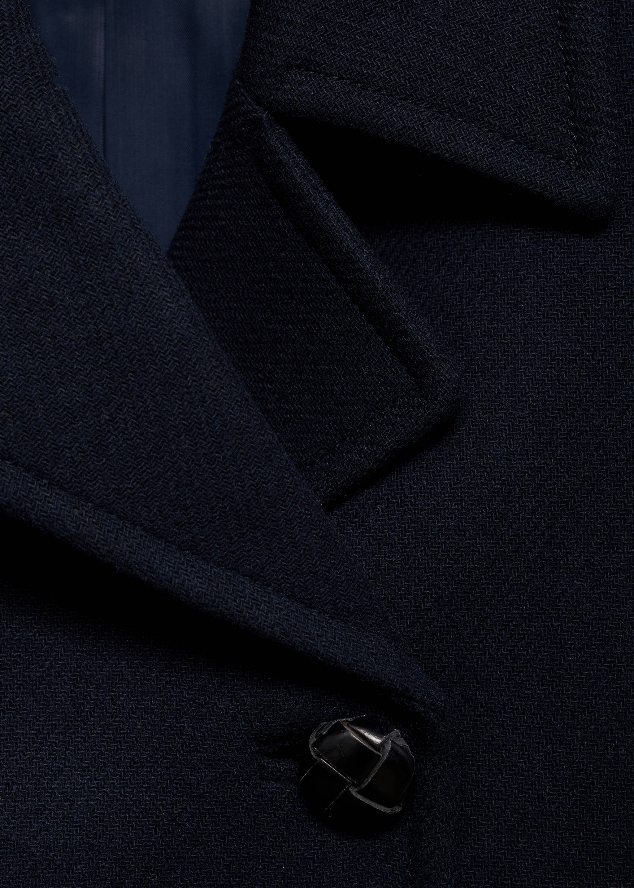 Manteau laine oversize structuré - Détail de l'article 8