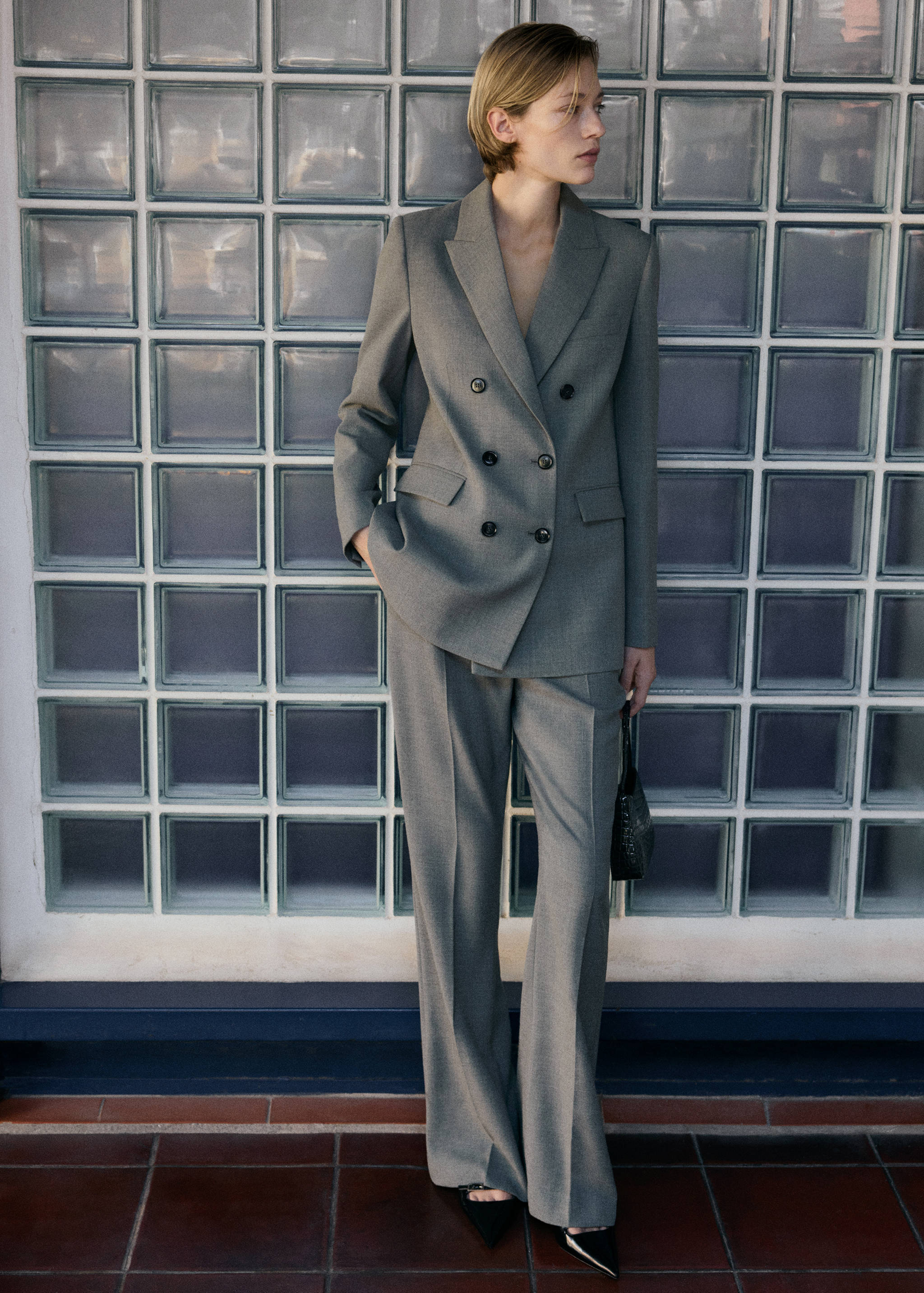 Pantalón traje flare - Detalle del artículo 6