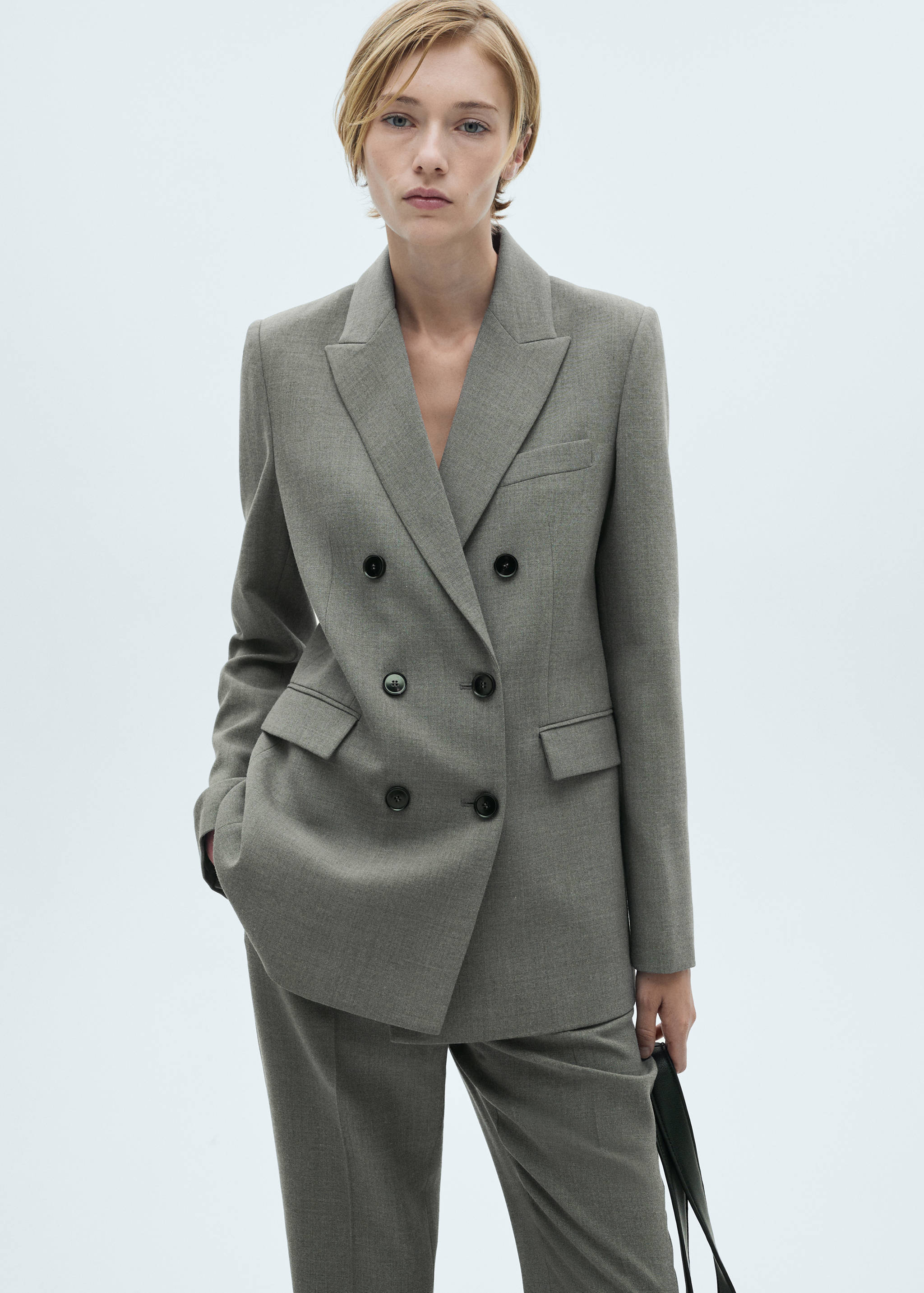 Pantalón traje flare - Detalle del artículo 2