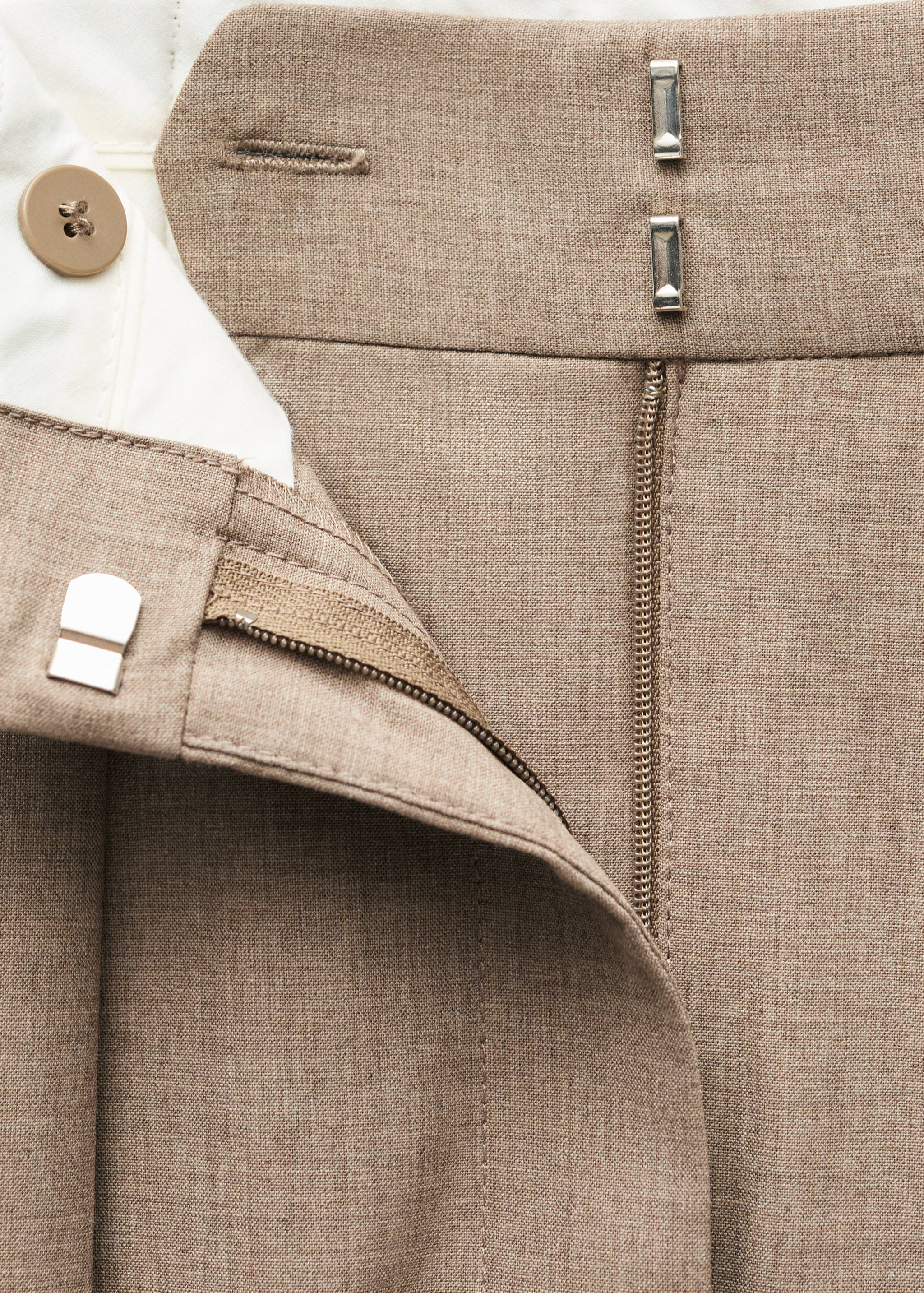Wool suit trousers - Details of the article 0