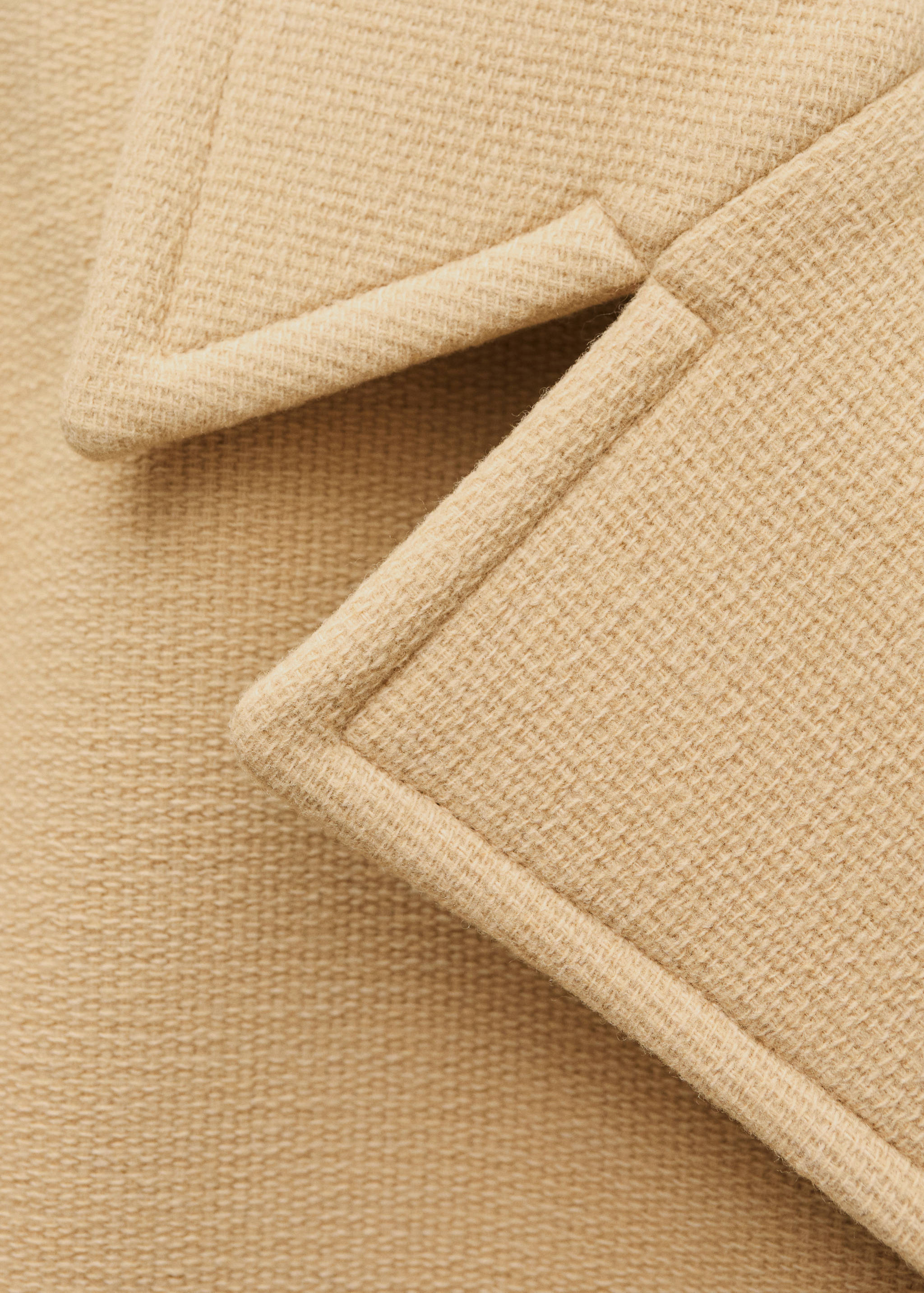 Abrigo lana virgen doble botonadura - Detalle del artículo 8