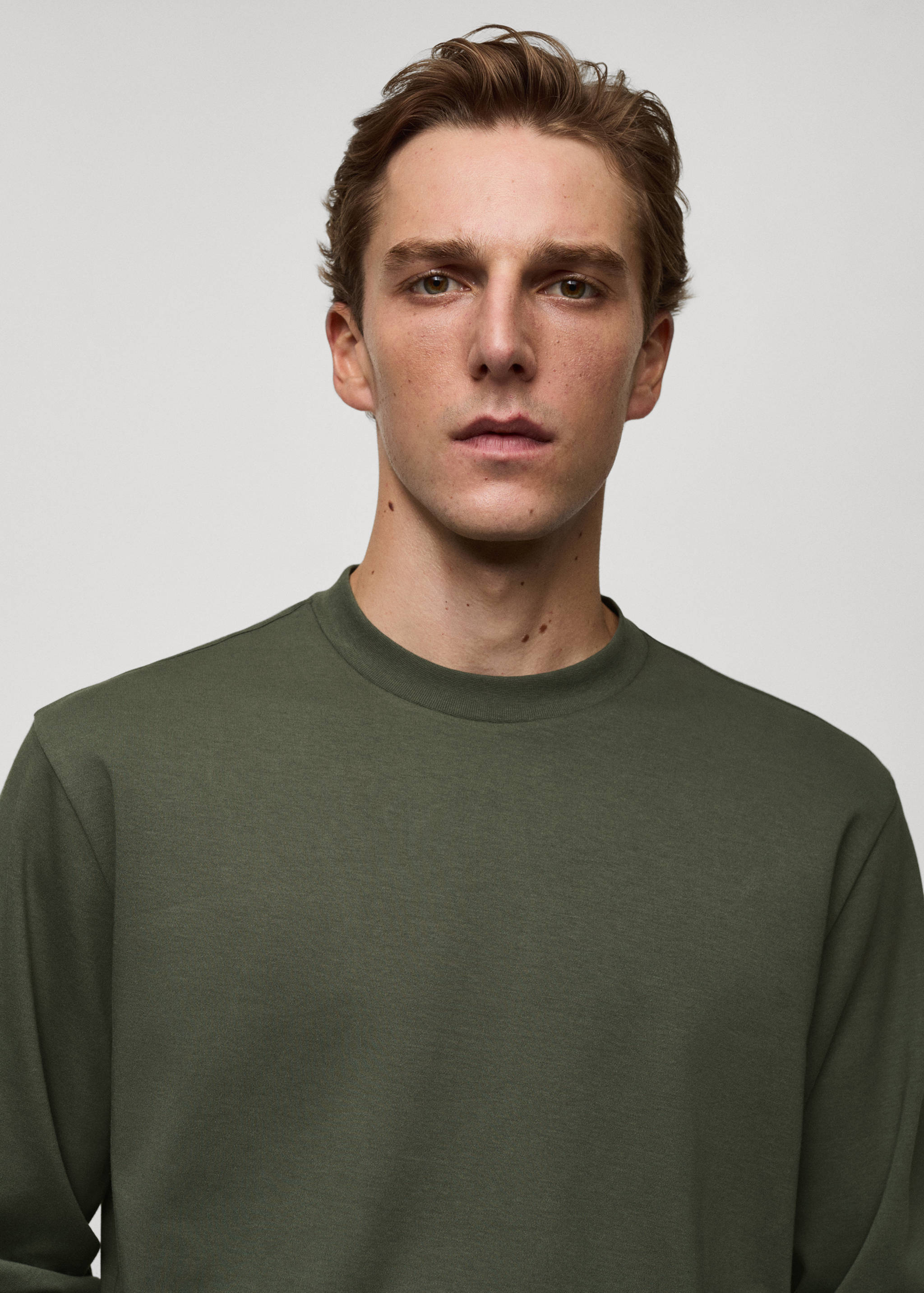 T-shirt 100 % coton manches longues - Détail de l'article 1