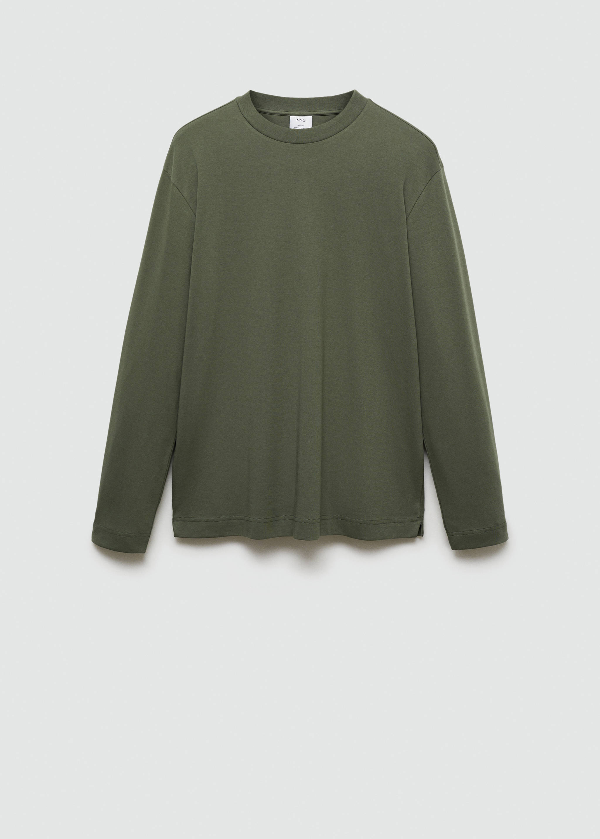 T-shirt 100 % coton manches longues - Article sans modèle