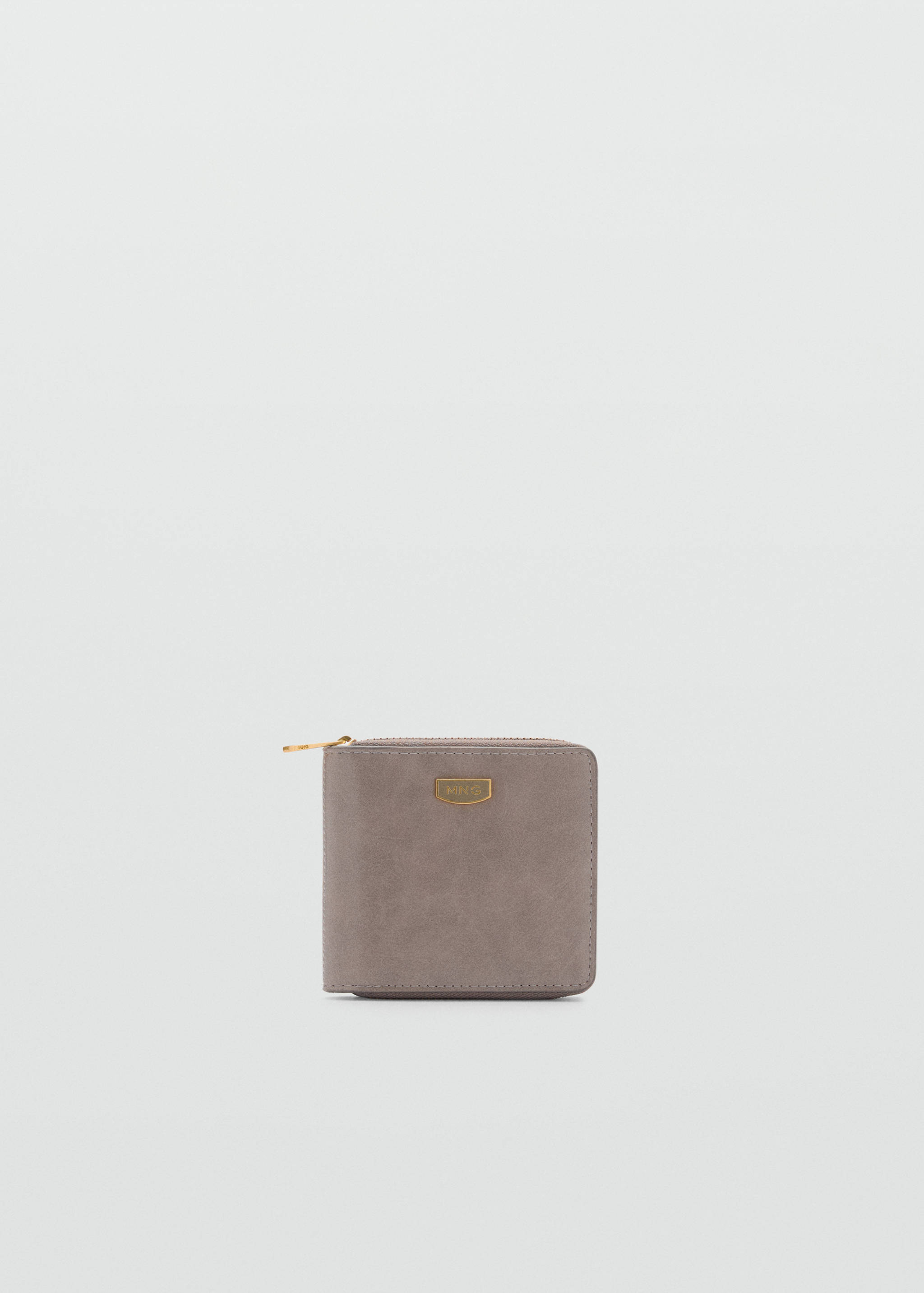 Faux-leather wallet - Article without model