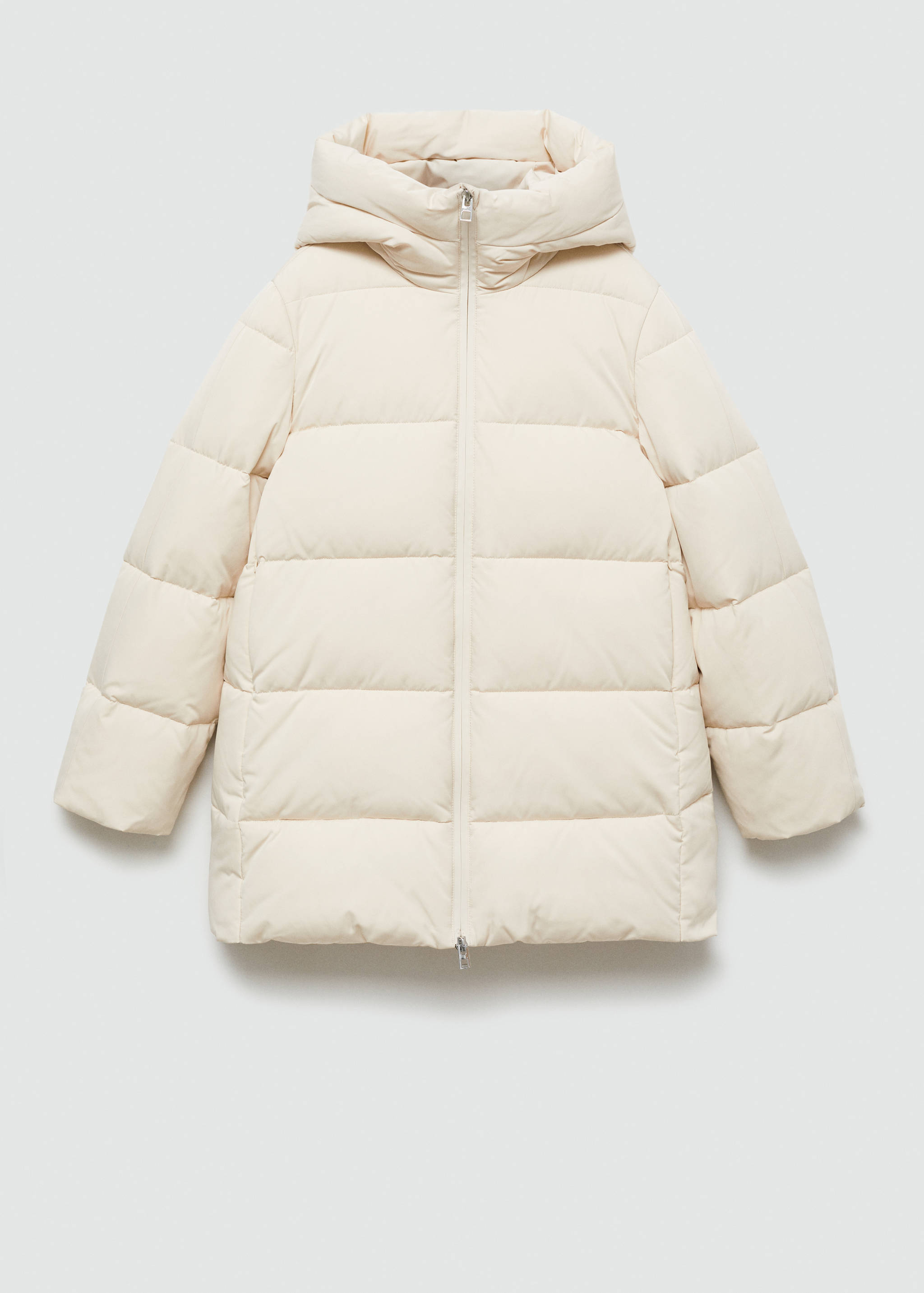 Hood puffer coat - Article without model