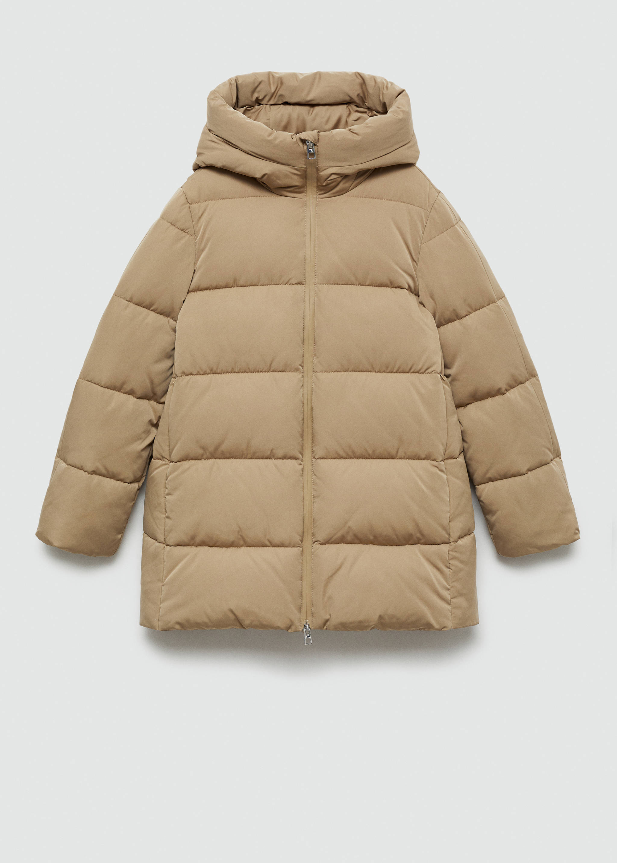 Hood puffer coat - Article without model
