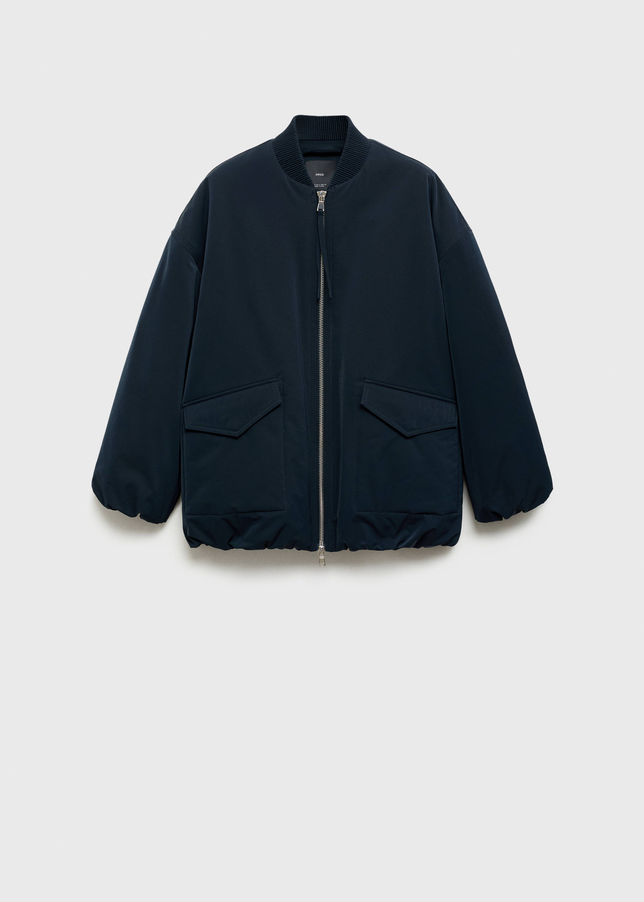Bomber jacket with double zip - Article without model