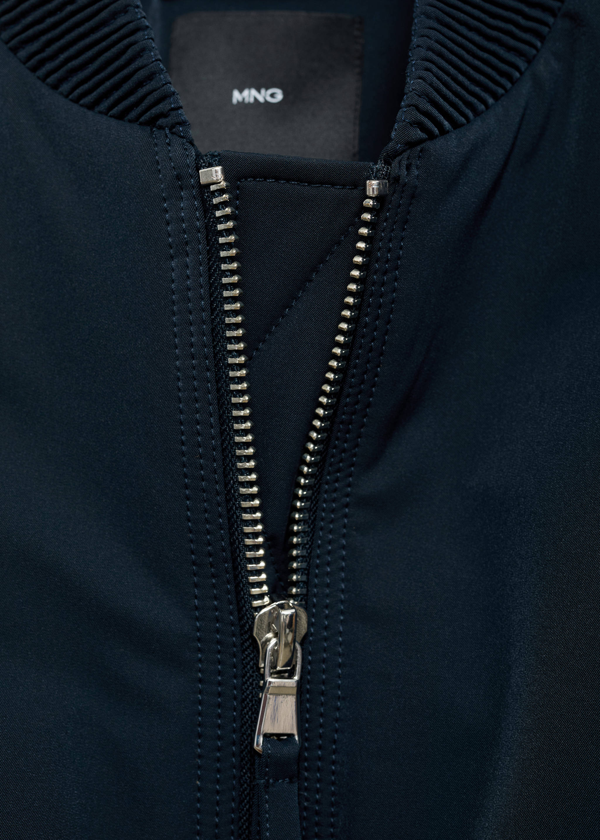 Bomber jacket with double zip - Details of the article 8