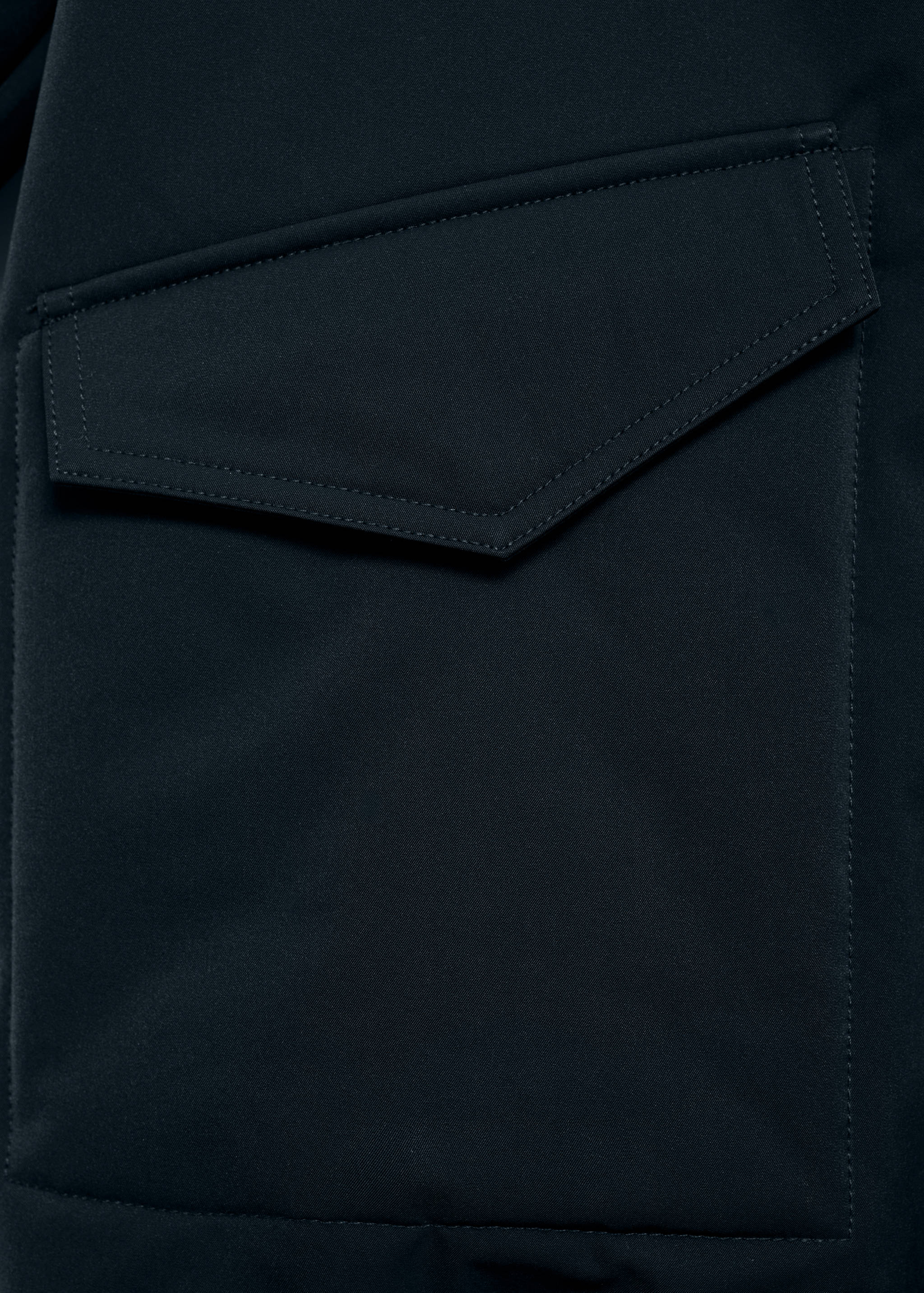 Bomber jacket with double zip - Details of the article 0