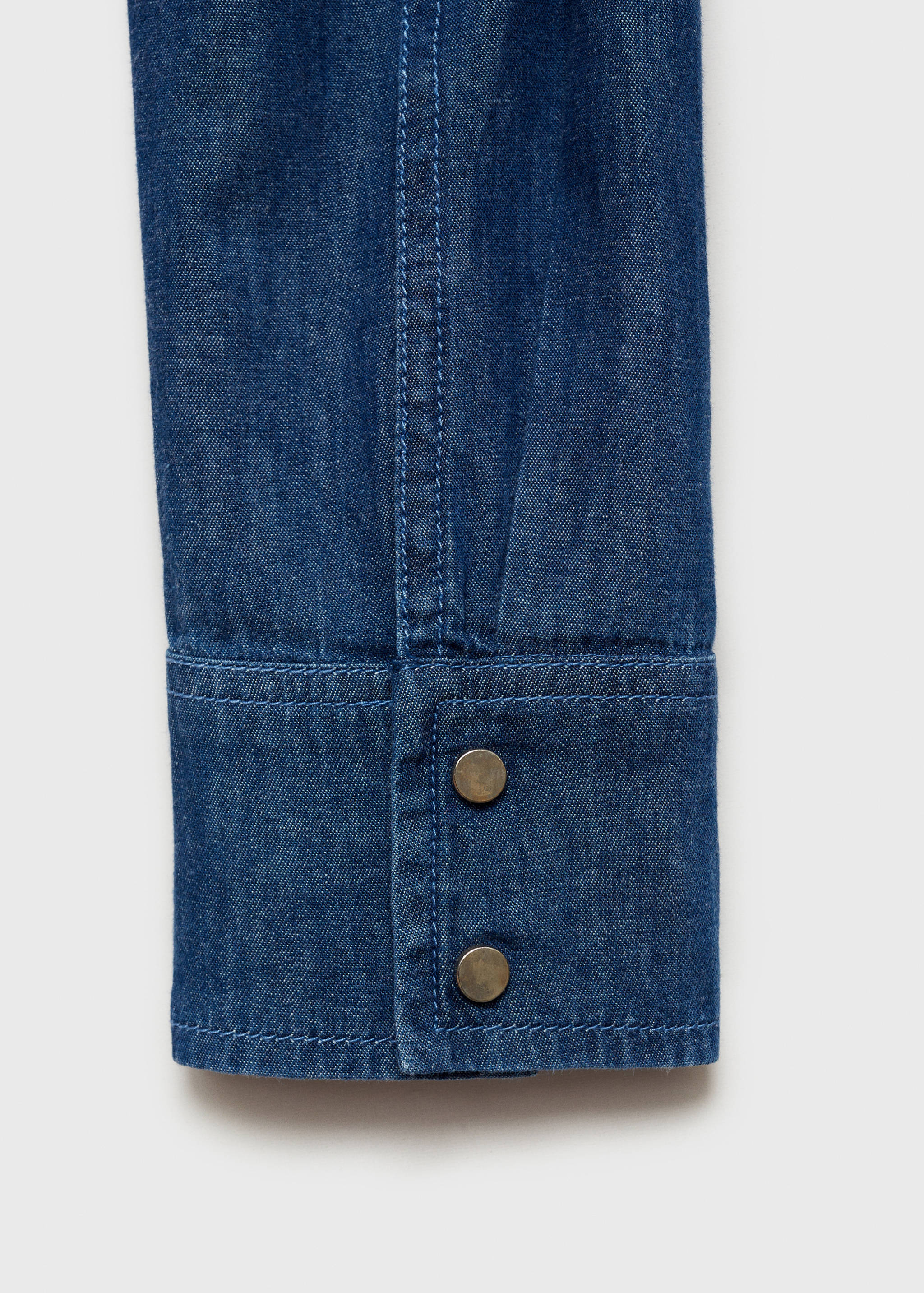 Denim shirt dress - Details of the article 0